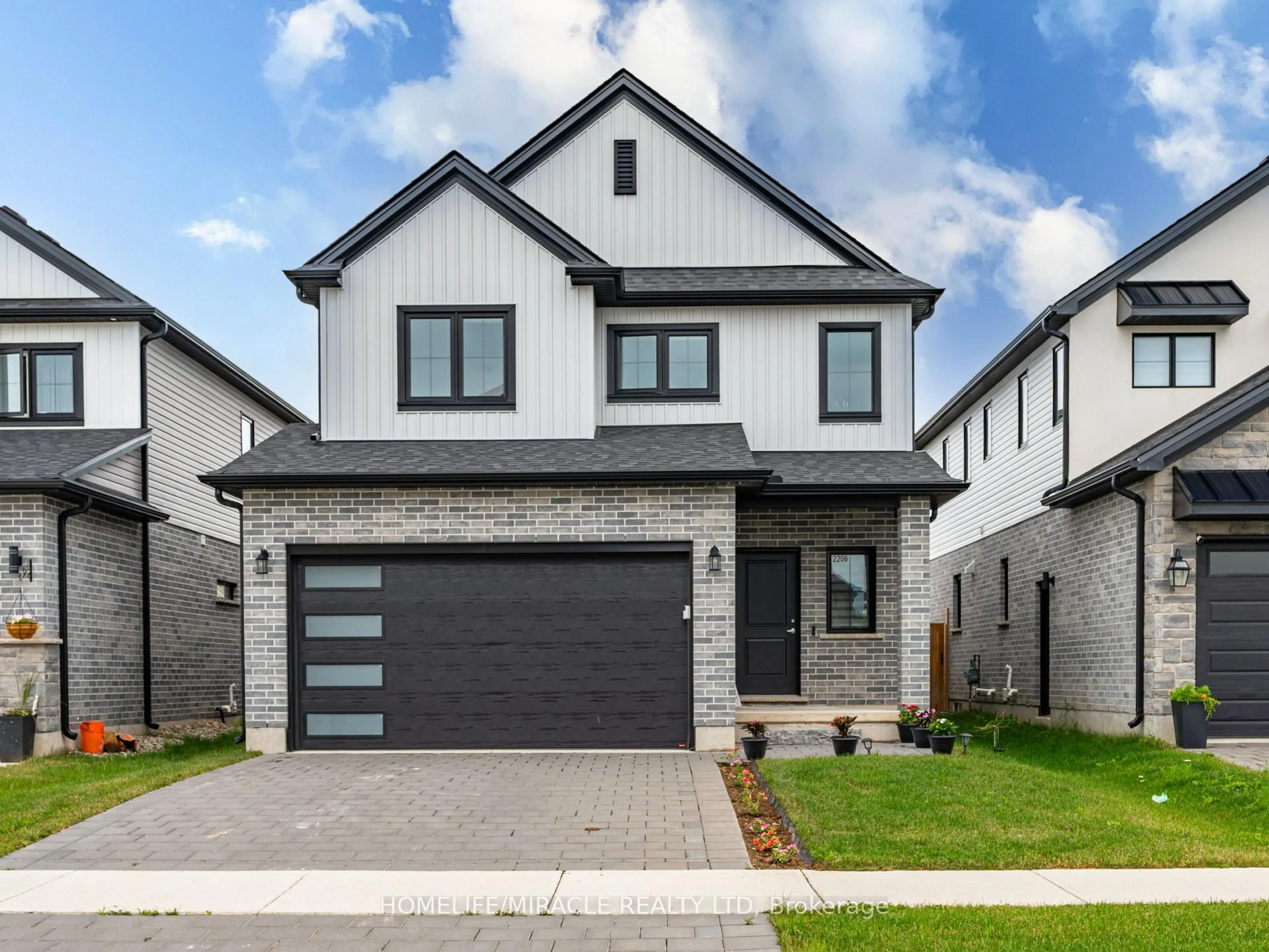 Home with brick exterior material, street for 2206 Southport Cres, London South Ontario N6M 0H9
