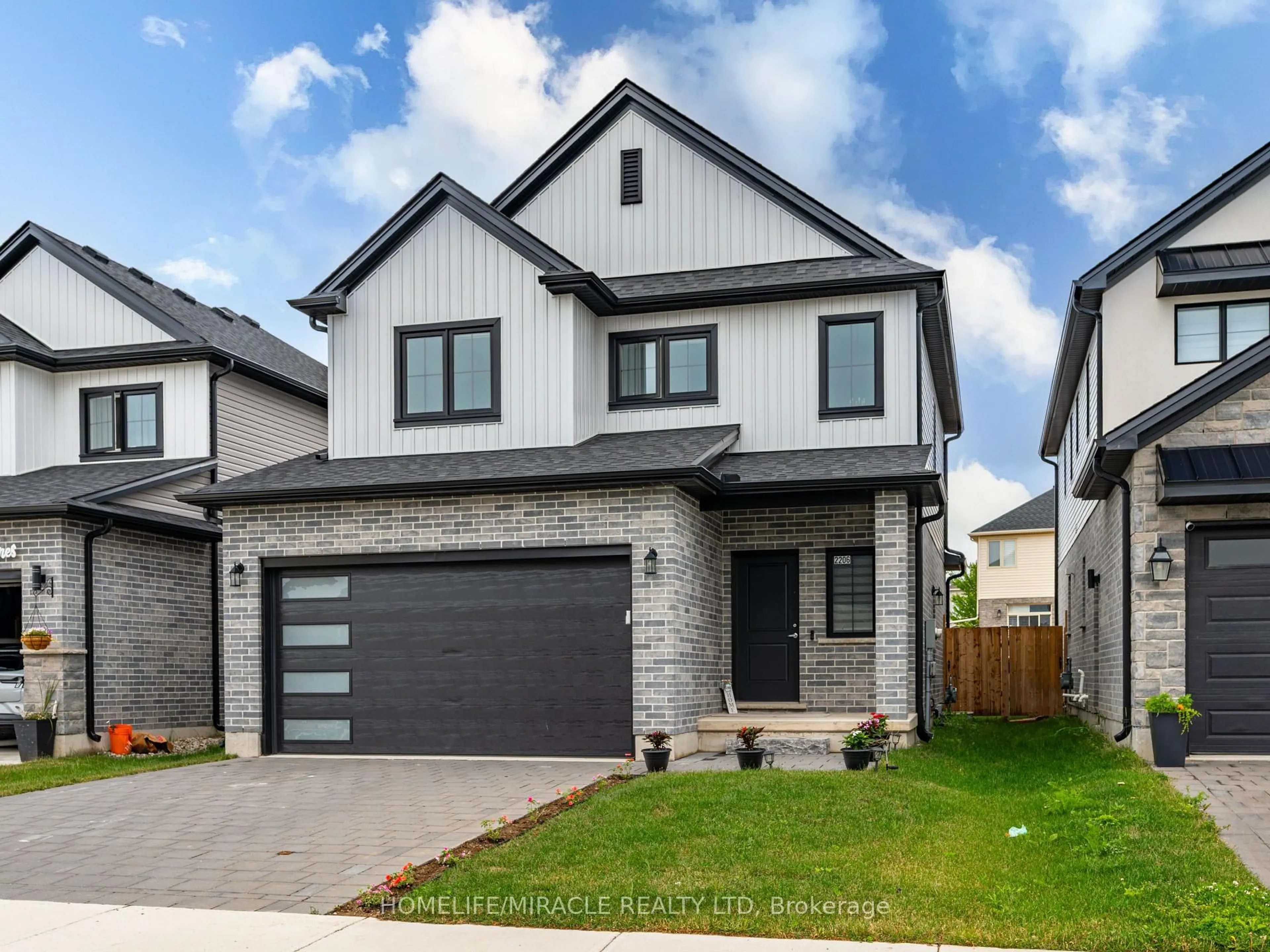 Home with brick exterior material, street for 2206 Southport Cres, London South Ontario N6M 0H9