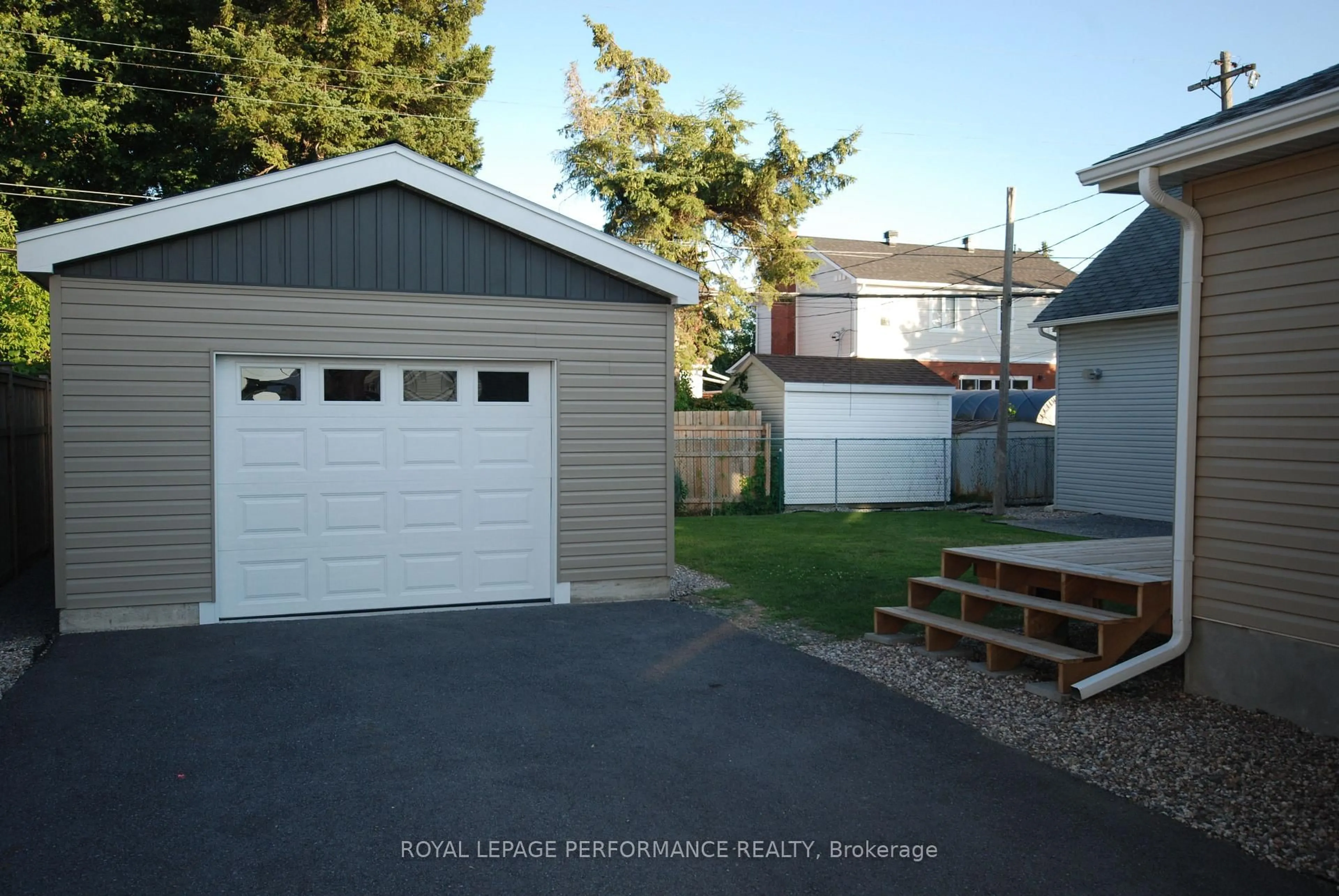 Home with vinyl exterior material, street for 1482 Laperriere Ave, Ottawa Ontario K1Z 7S9