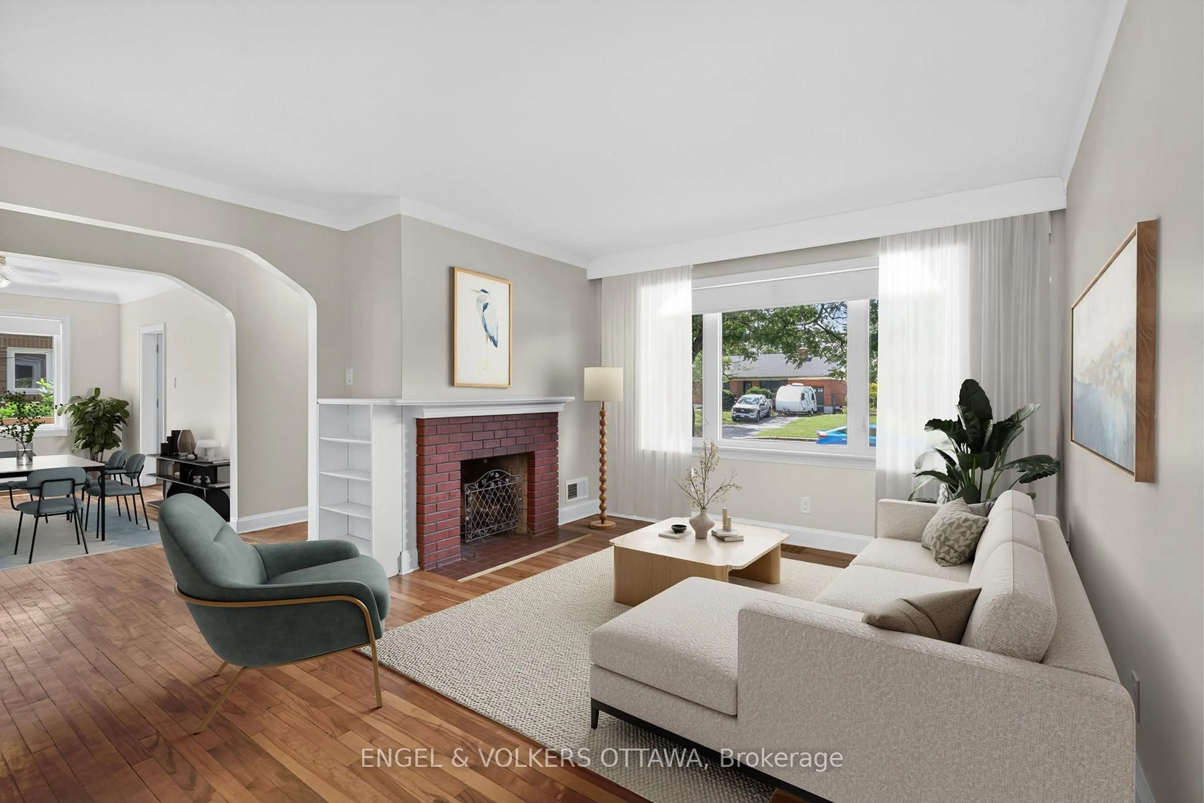 Living room with furniture, unknown for 2445 Alta Vista Dr, Ottawa Ontario K1H 7M9