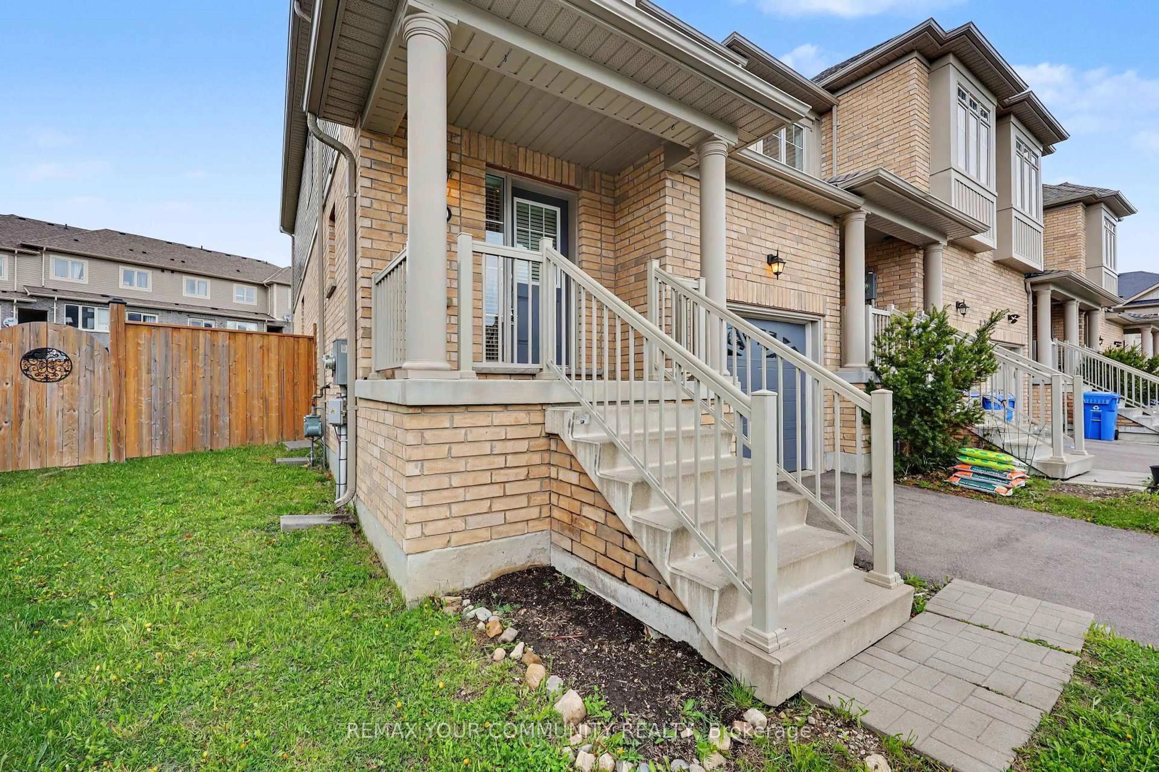 Home with brick exterior material, street for 56 Skinner Dr, Guelph Ontario N1E 0E7