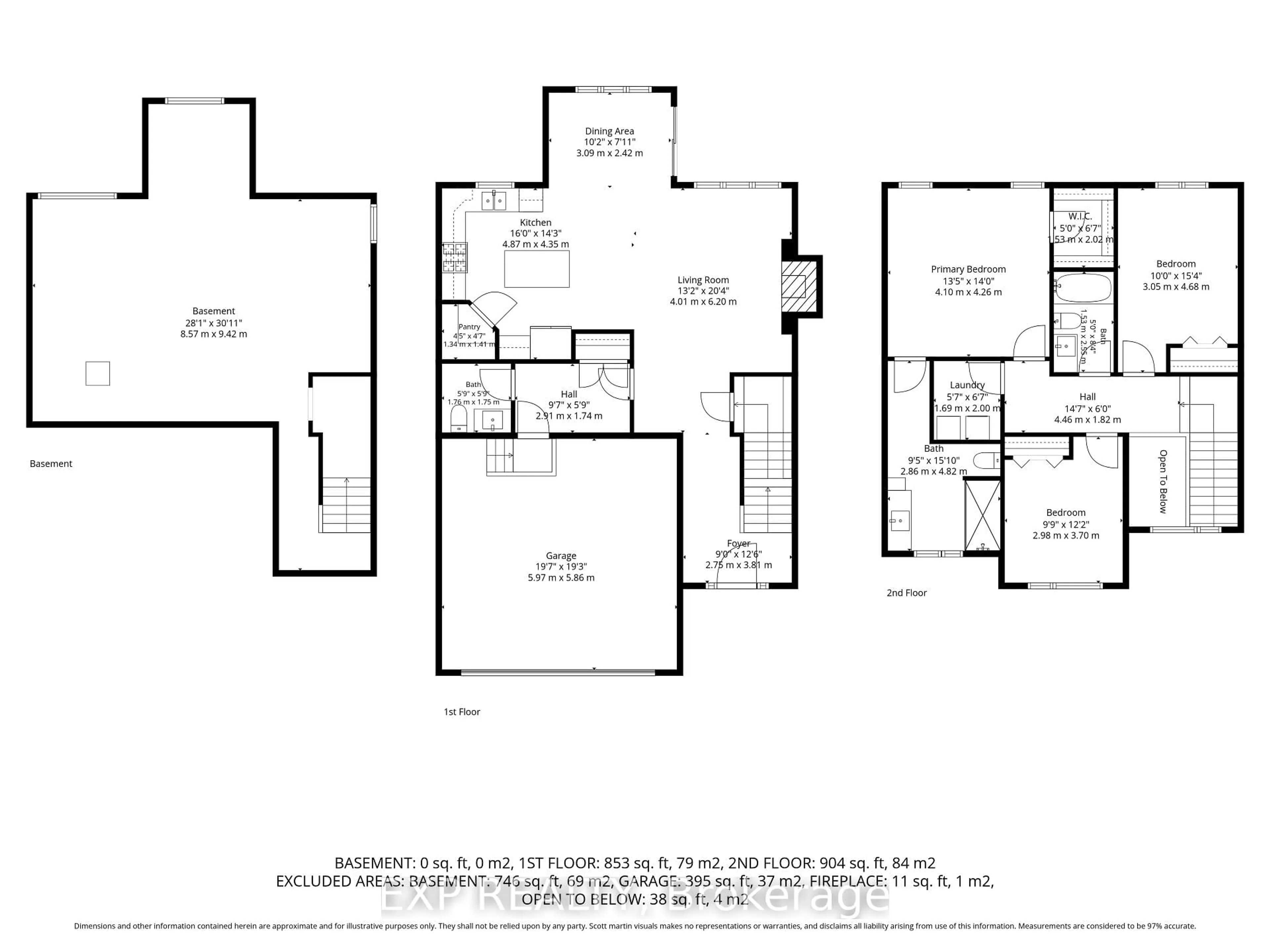 Floor plan for 224 Capri Ave, Russell Ontario K0A 1W0