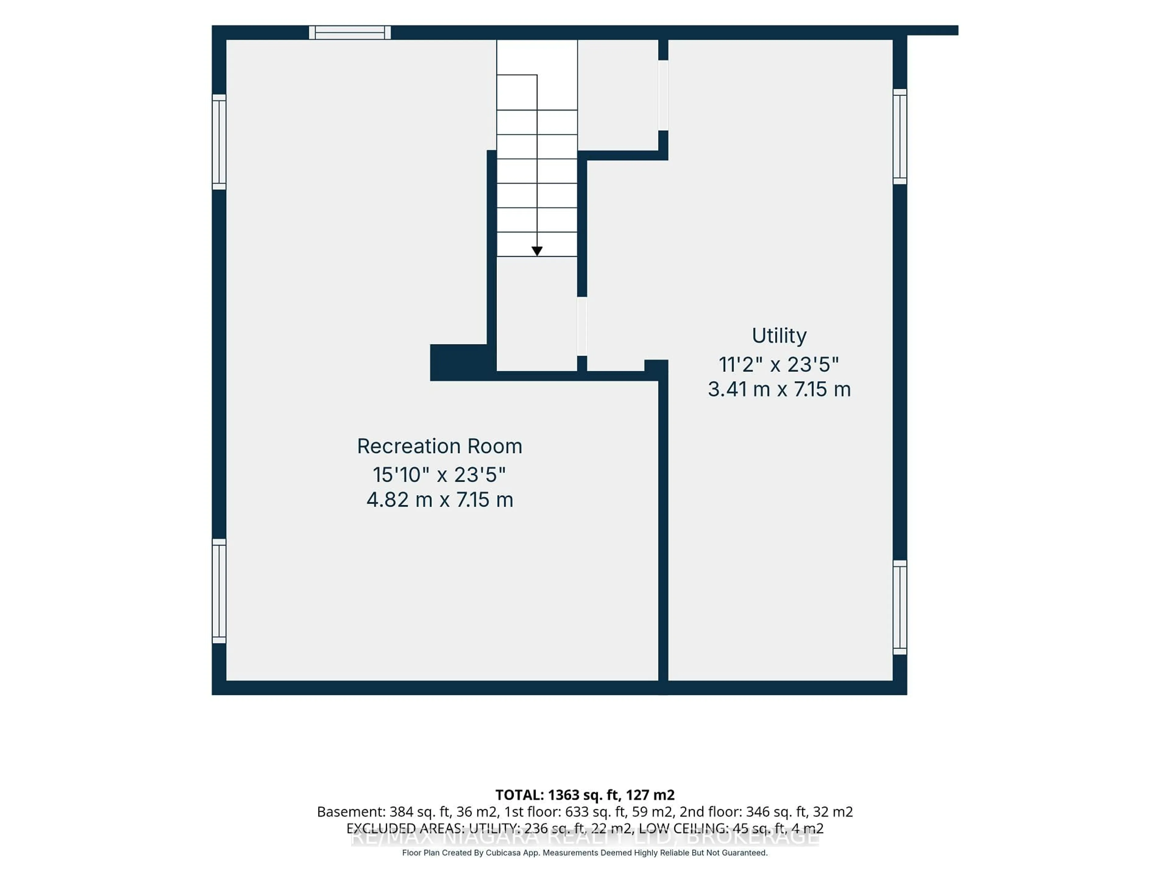 Floor plan for 7072 Dell Ave, Niagara Falls Ontario L2G 4W3