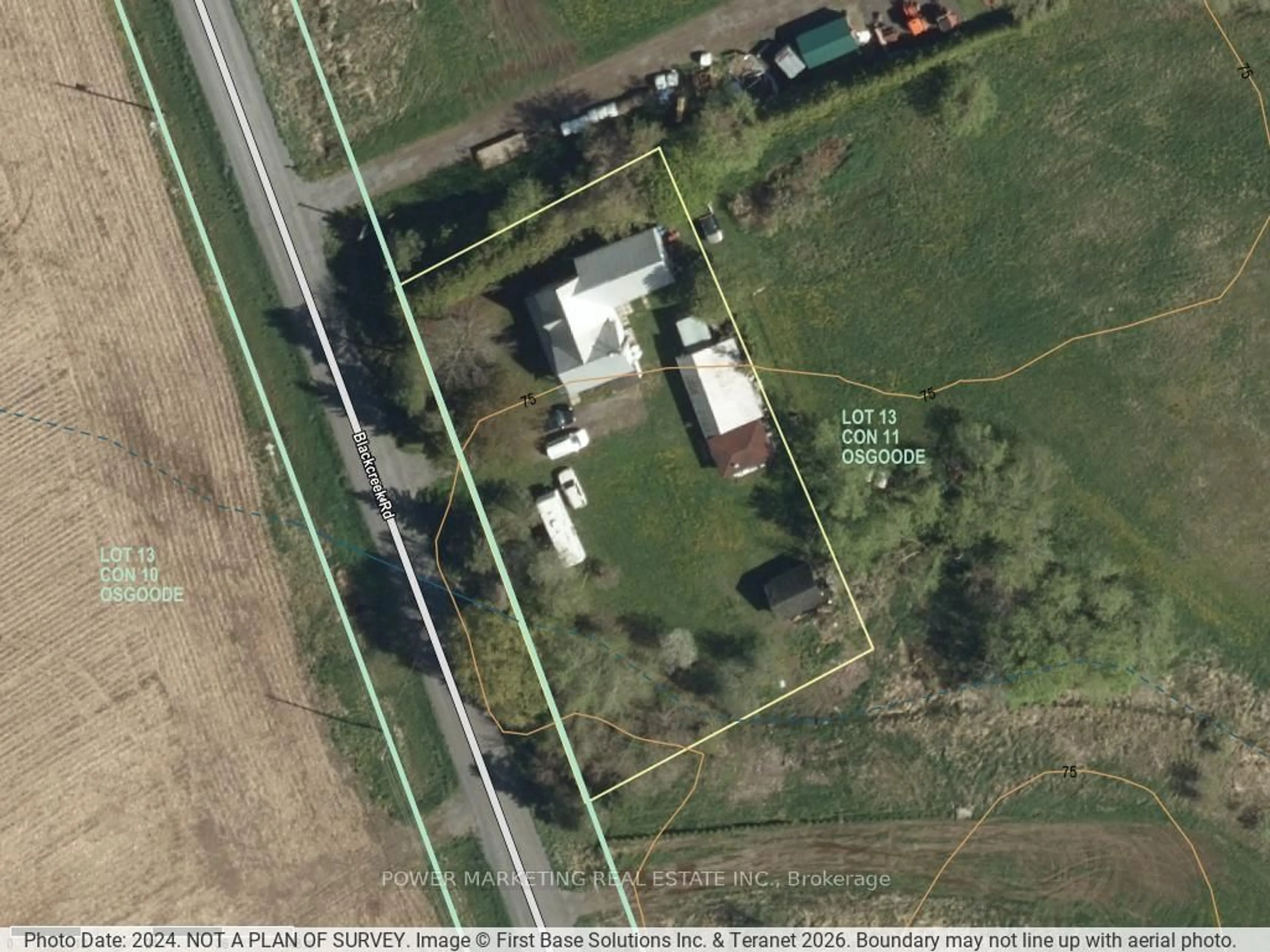 A pic from outside/outdoor area/front of a property/back of a property/a pic from drone, building for 2051 BLACKCREEK Rd, Ottawa Ontario K0A 1V0