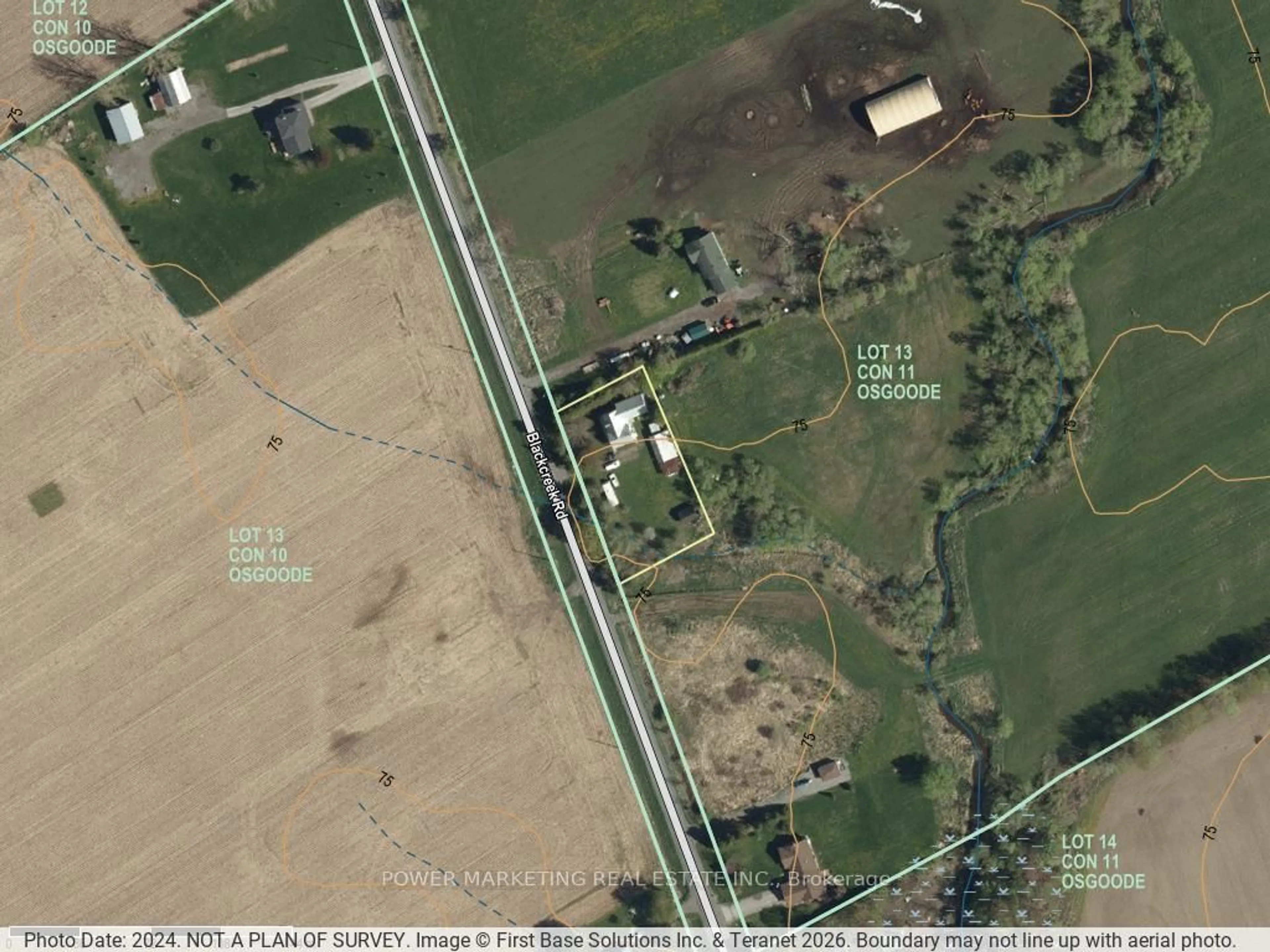 A pic from outside/outdoor area/front of a property/back of a property/a pic from drone, street for 2051 BLACKCREEK Rd, Ottawa Ontario K0A 1V0