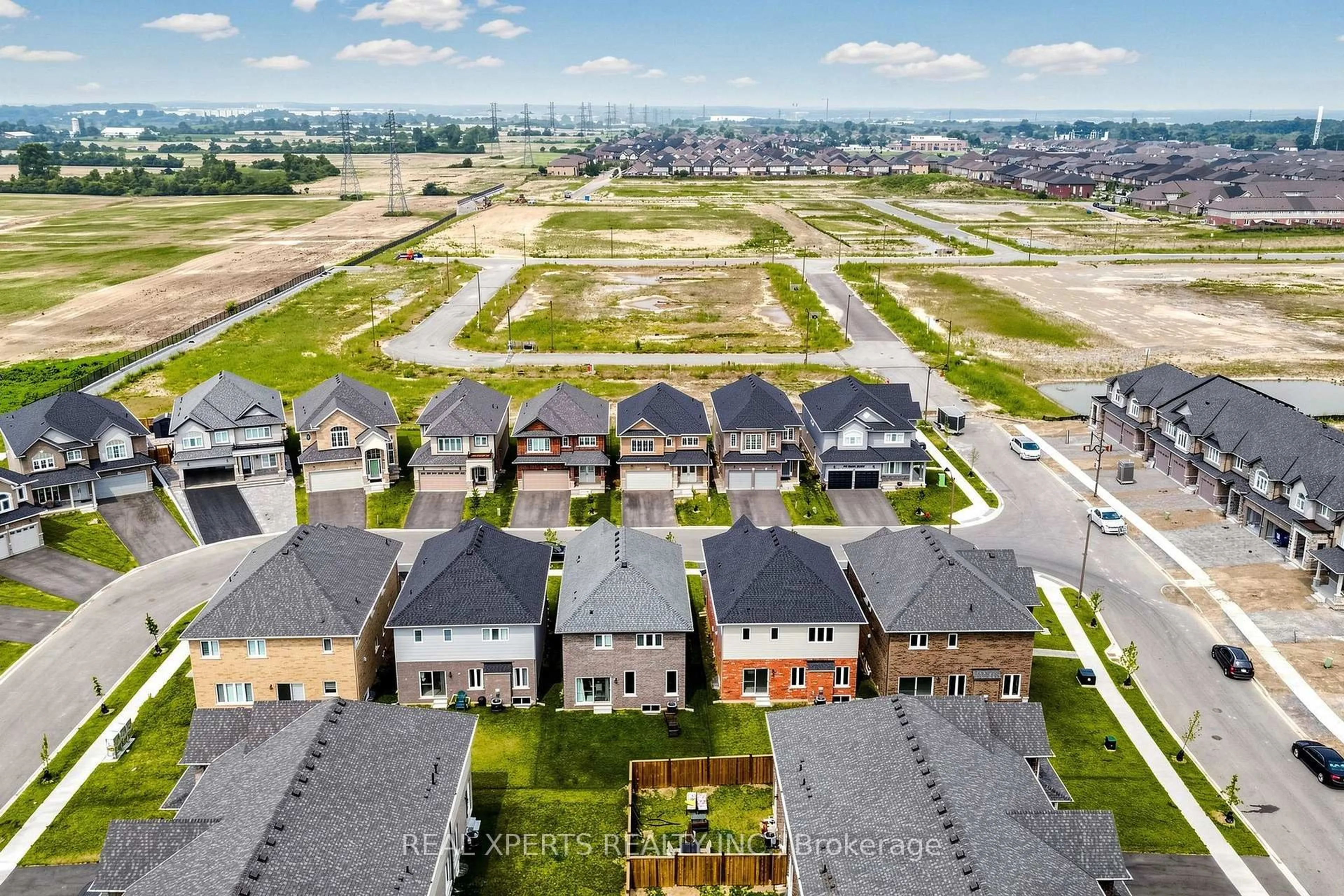 A pic from outside/outdoor area/front of a property/back of a property/a pic from drone, city buildings view from balcony for 283 Rockledge Dr, Hamilton Ontario L0R 1P0