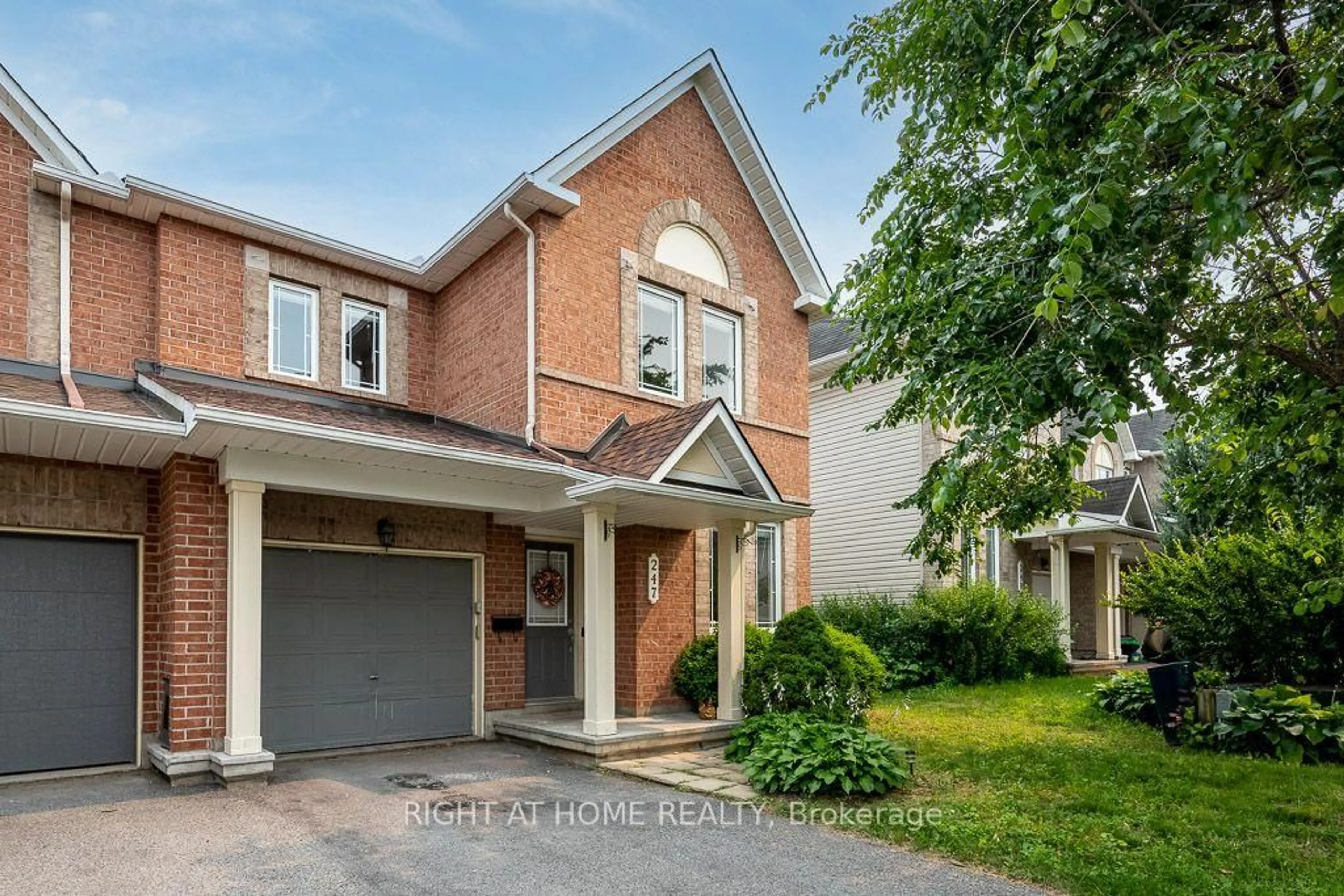 Home with brick exterior material, street for 247 FELICIA Cres, Ottawa Ontario K2G 7G2