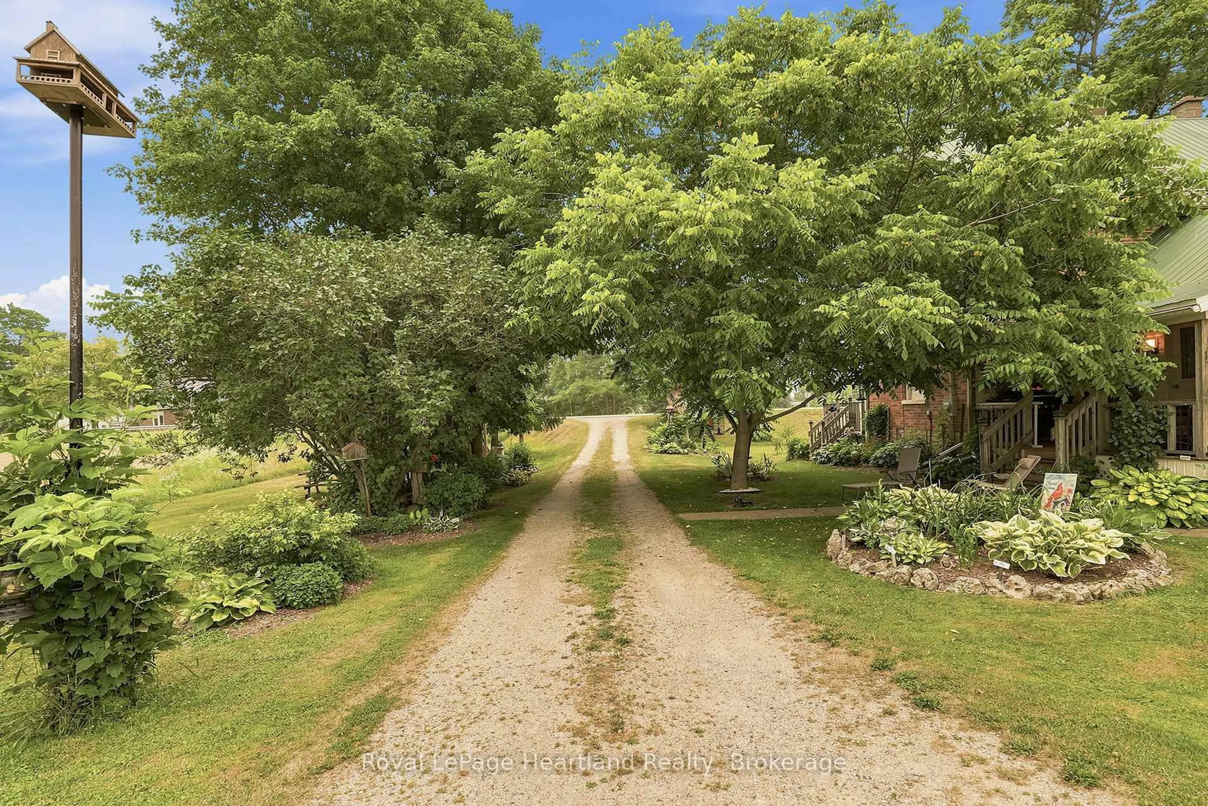 A pic from outside/outdoor area/front of a property/back of a property/a pic from drone, street for 2037 Harriston Rd, Howick Ontario N0G 1X0