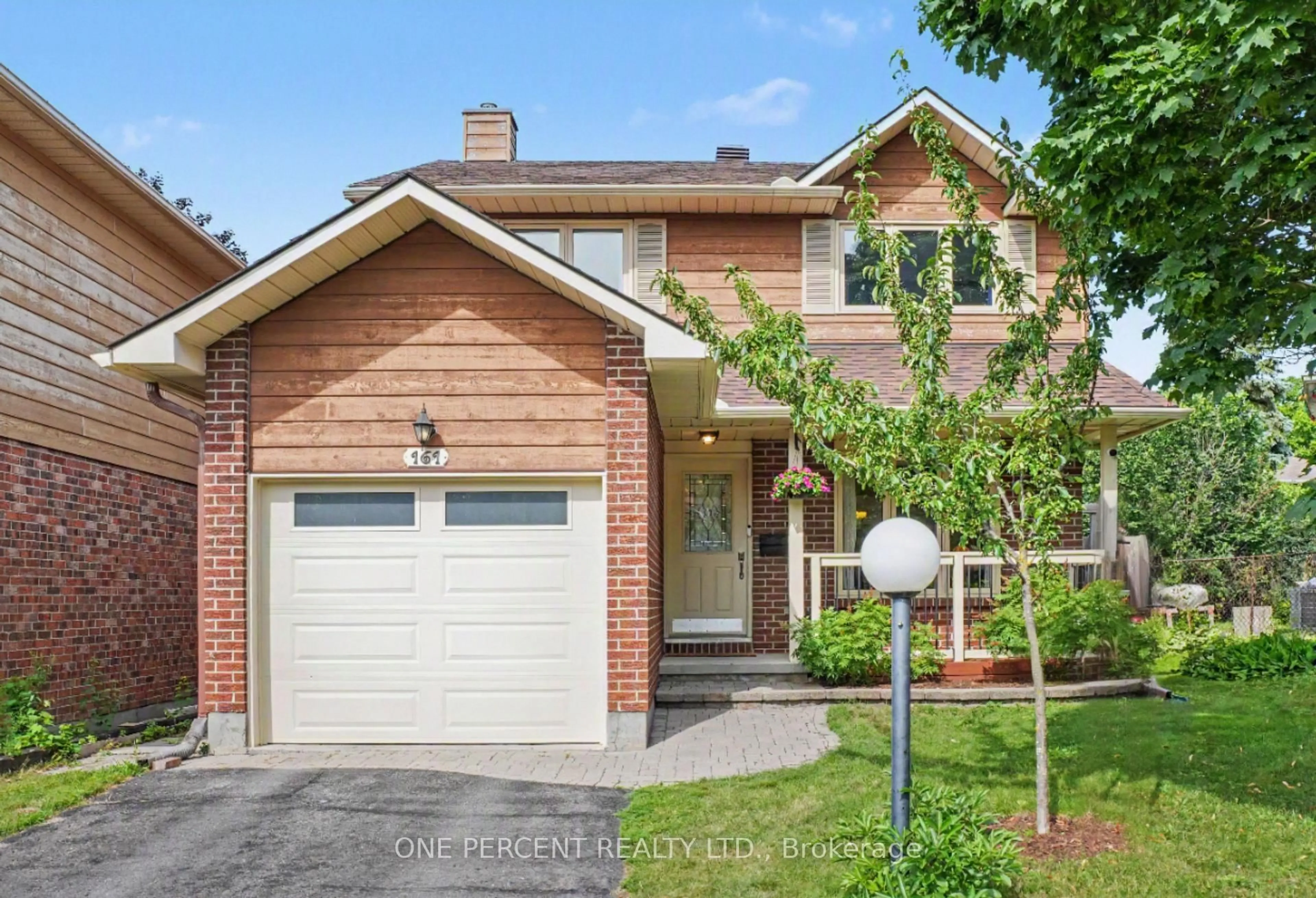 Home with brick exterior material, street for 161 Beechfern Dr, Stittsville Ontario K2S 1E3