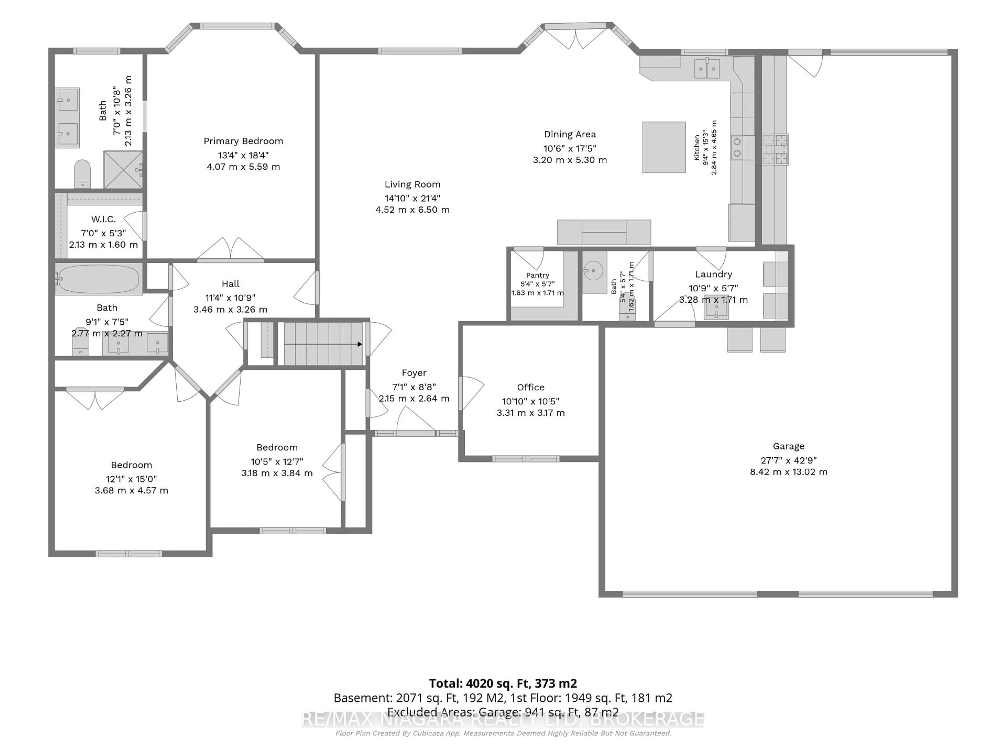 Floor plan for 11004 Lakeshore Rd, Wainfleet Ontario L3K 5V4