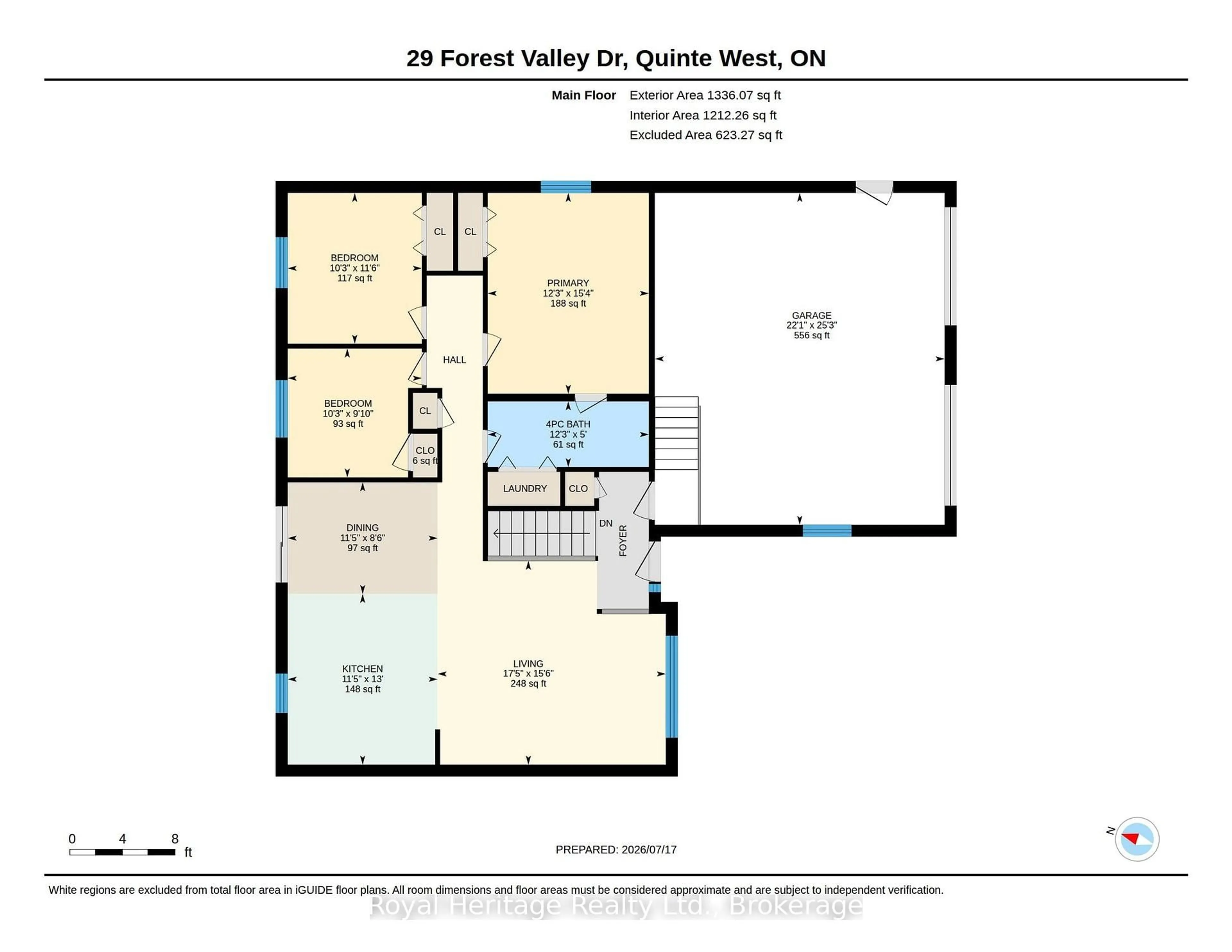 Floor plan for 29 Forest Valley Dr, Hastings Ontario K0K 2C0