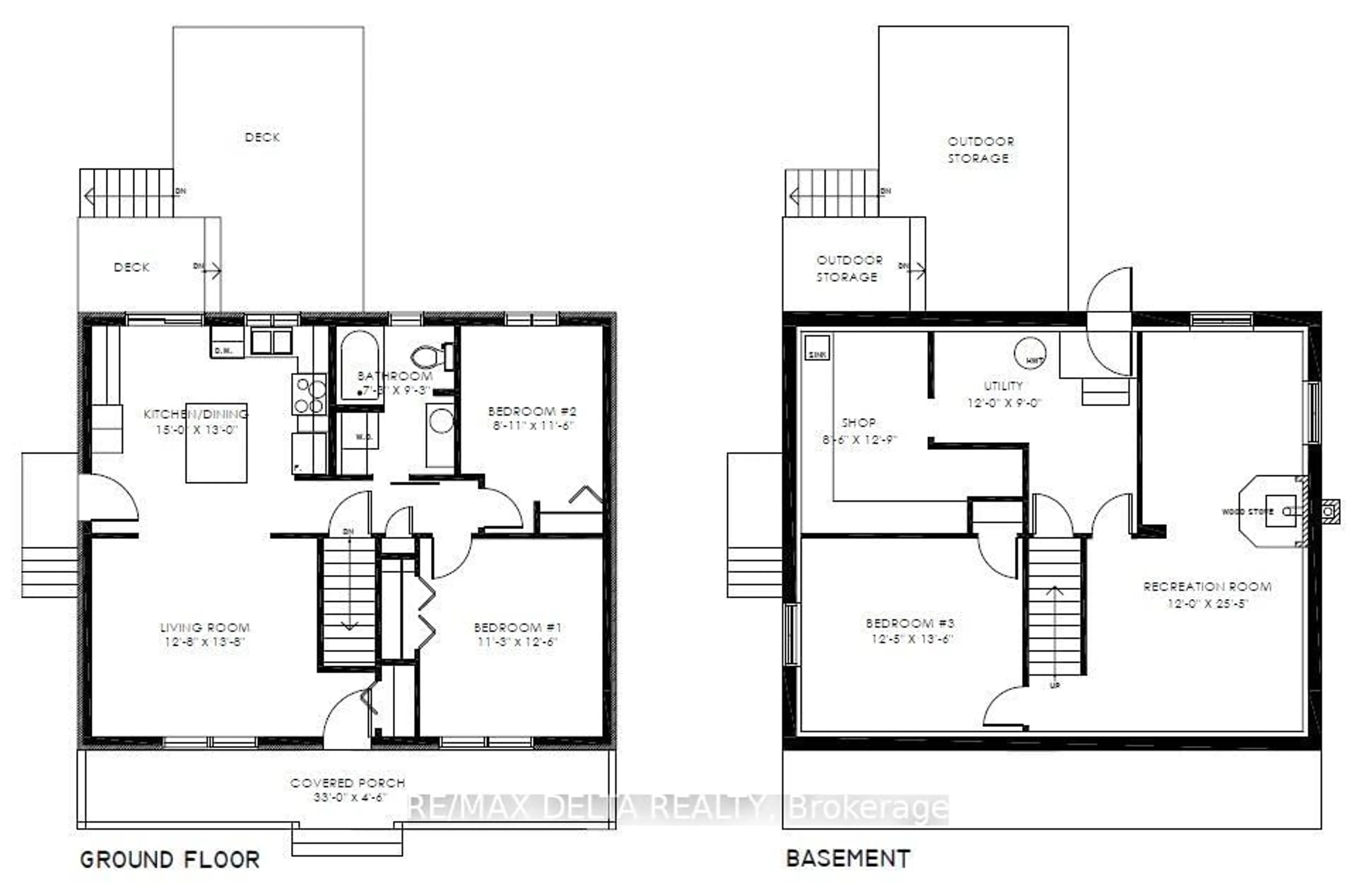 Floor plan for 1991 Woods St, Clarence-Rockland Ontario K4K 1H7