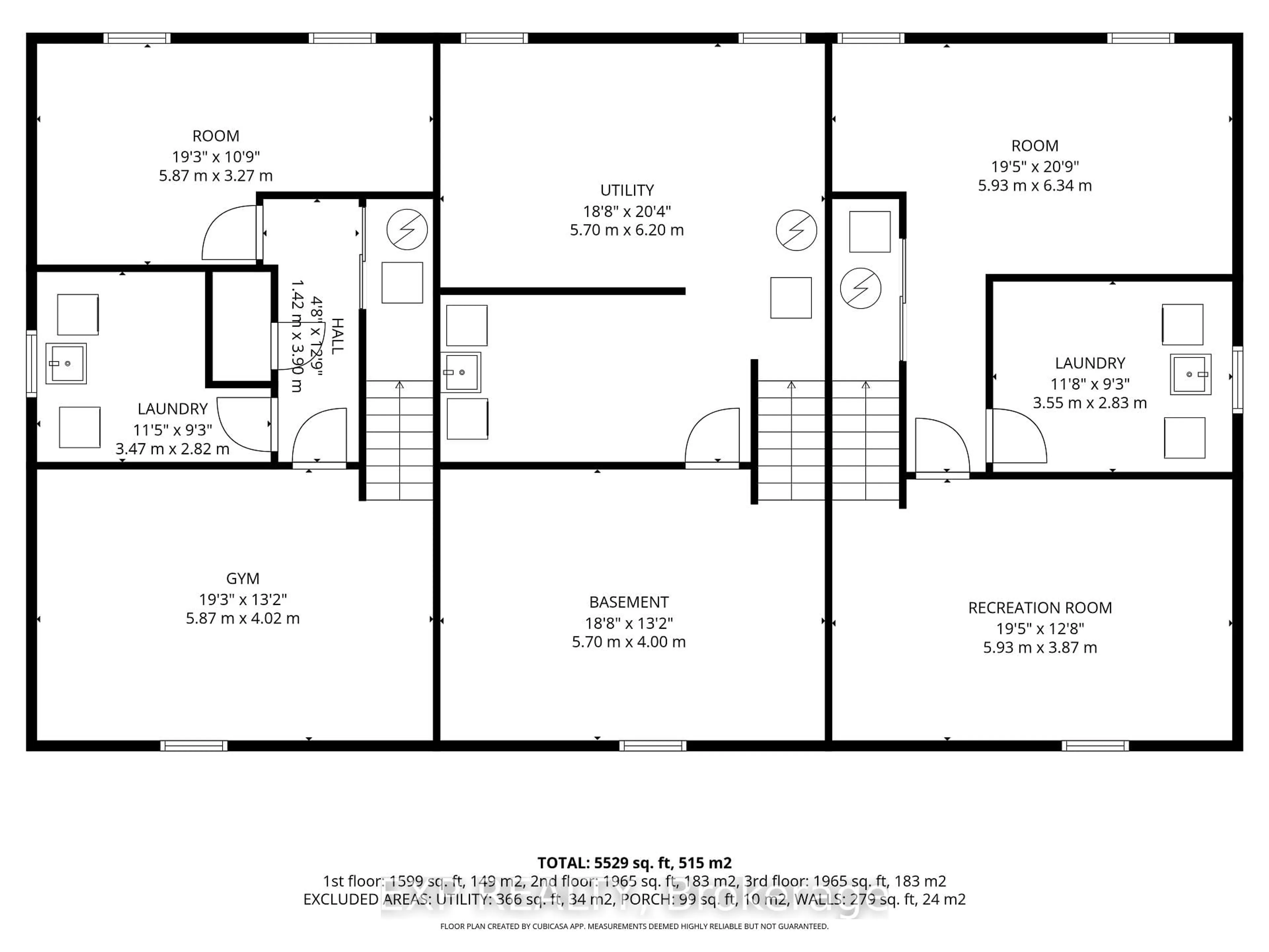 Floor plan for 7226 Alex Ave, Niagara Falls Ontario L2G 7K4