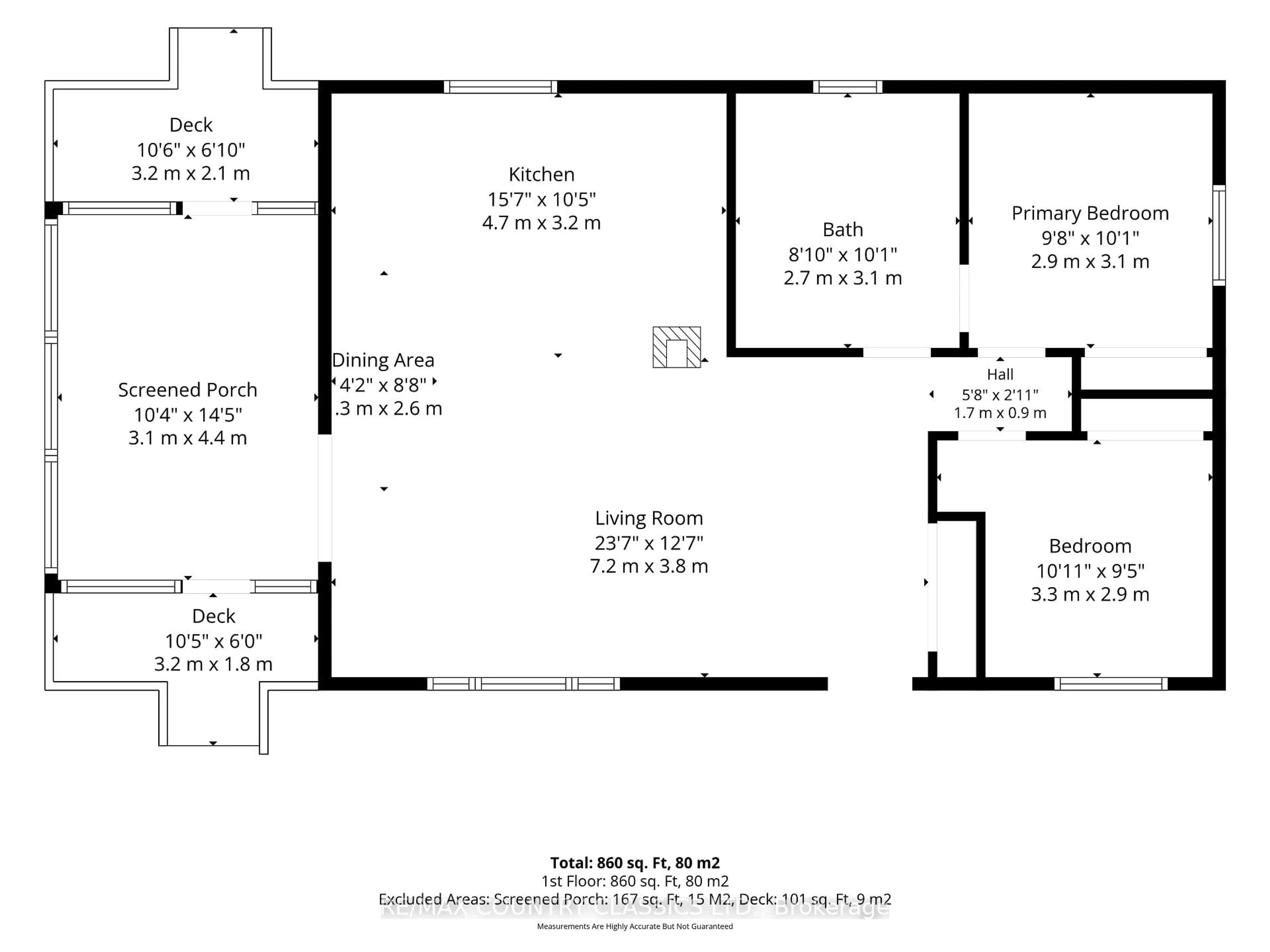 Floor plan for 528 Hwy No.28, Denbigh Ontario K0H 1L0