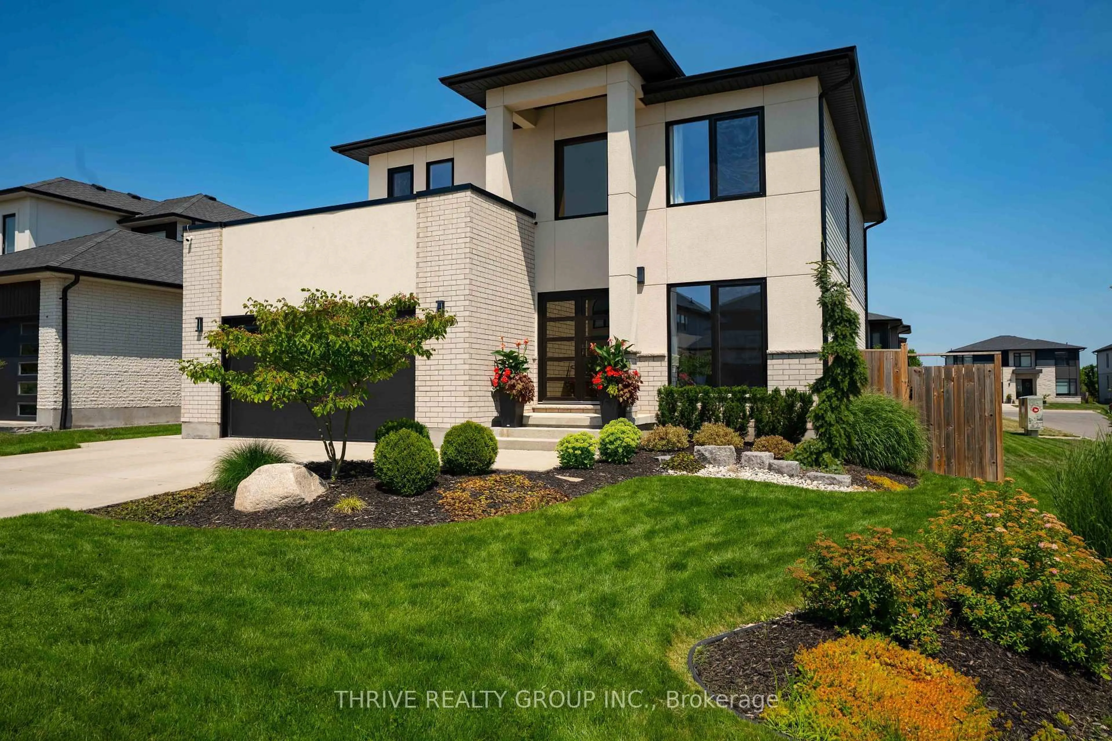 Home with brick exterior material, street for 2084 Tyson Walk, London South Ontario N6K 5R4