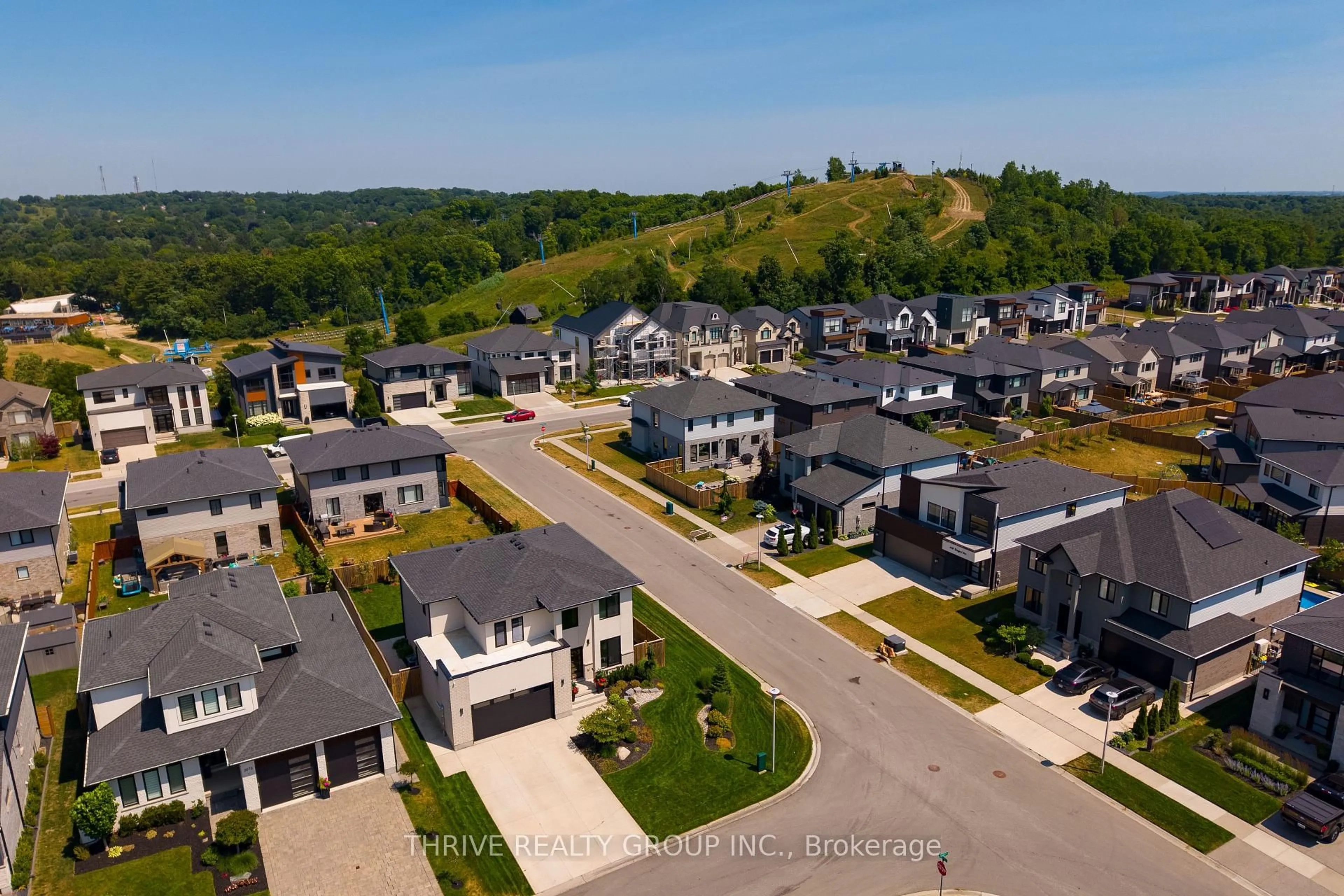 A pic from outside/outdoor area/front of a property/back of a property/a pic from drone, street for 2084 Tyson Walk, London South Ontario N6K 5R4