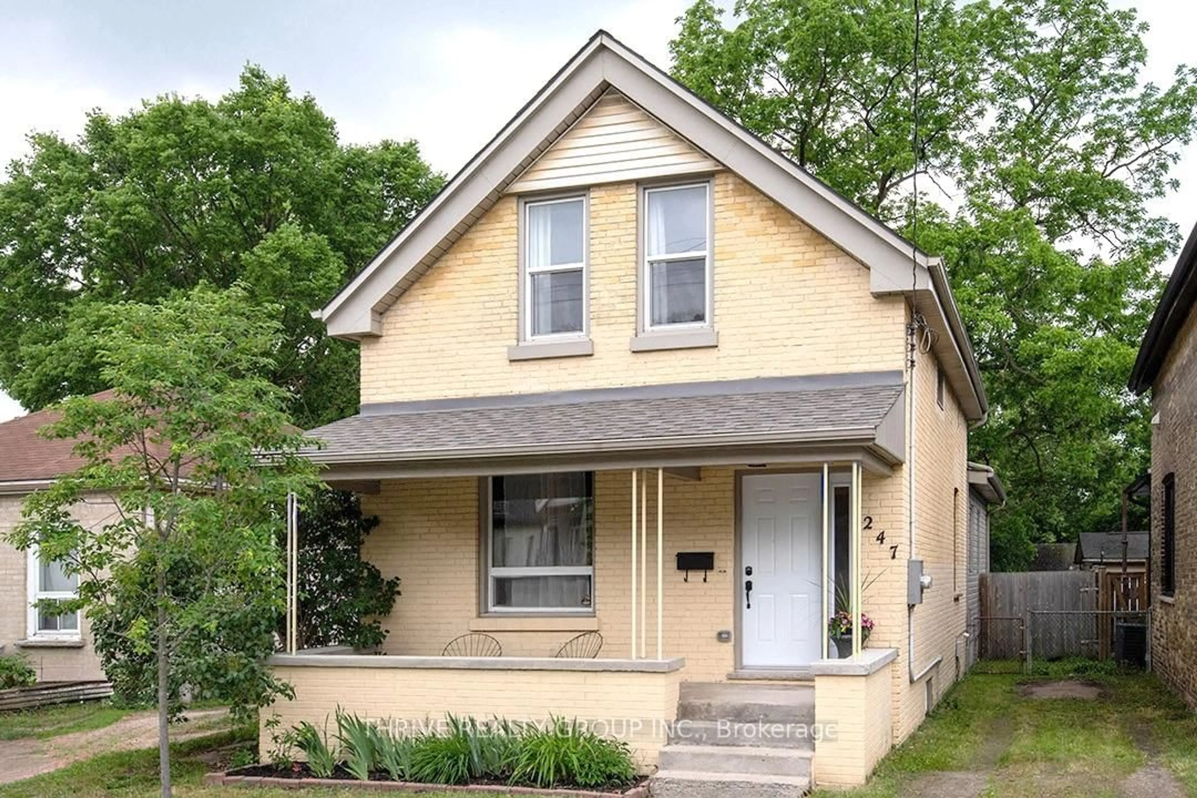 Home with brick exterior material, street for 247 Egerton St, London East Ontario N5Z 2G9