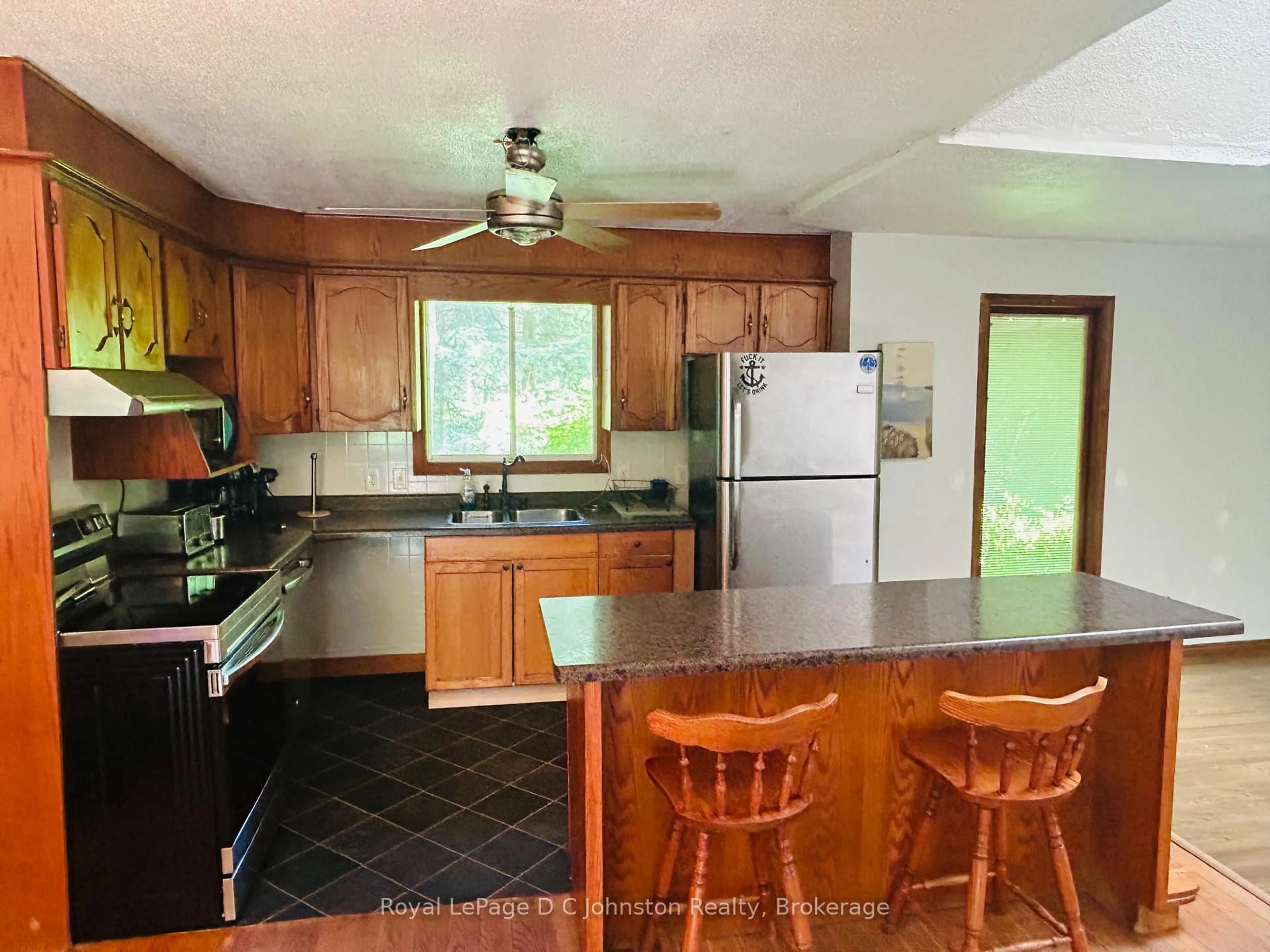 Open concept kitchen, ceramic/tile floor for 300 Carlisle St, Saugeen Shores Ontario N0H 2L0