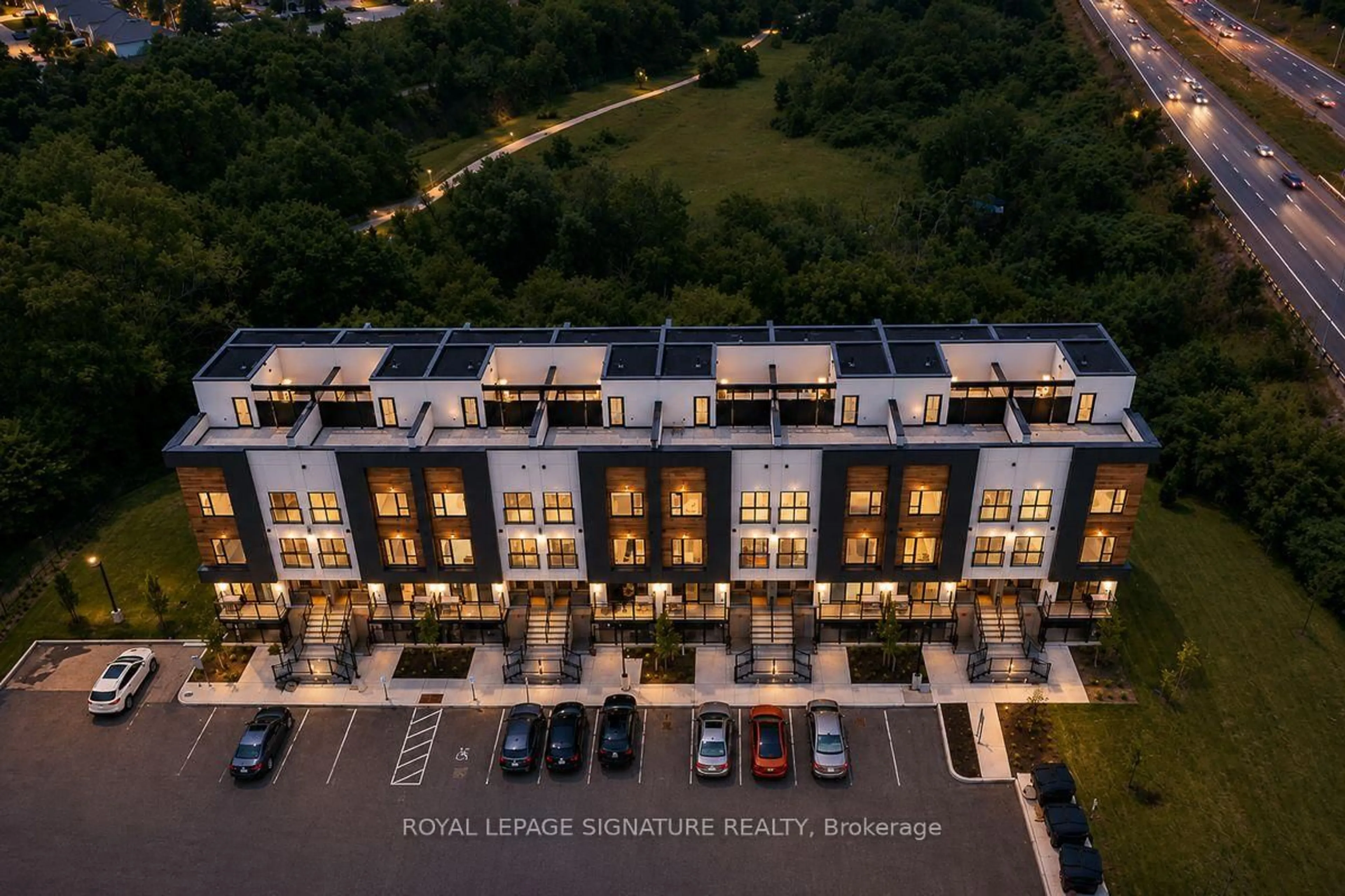 A pic from outside/outdoor area/front of a property/back of a property/a pic from drone, unknown for 16 Melbourne Ave #205C, St. Catharines Ontario L2P 0G5