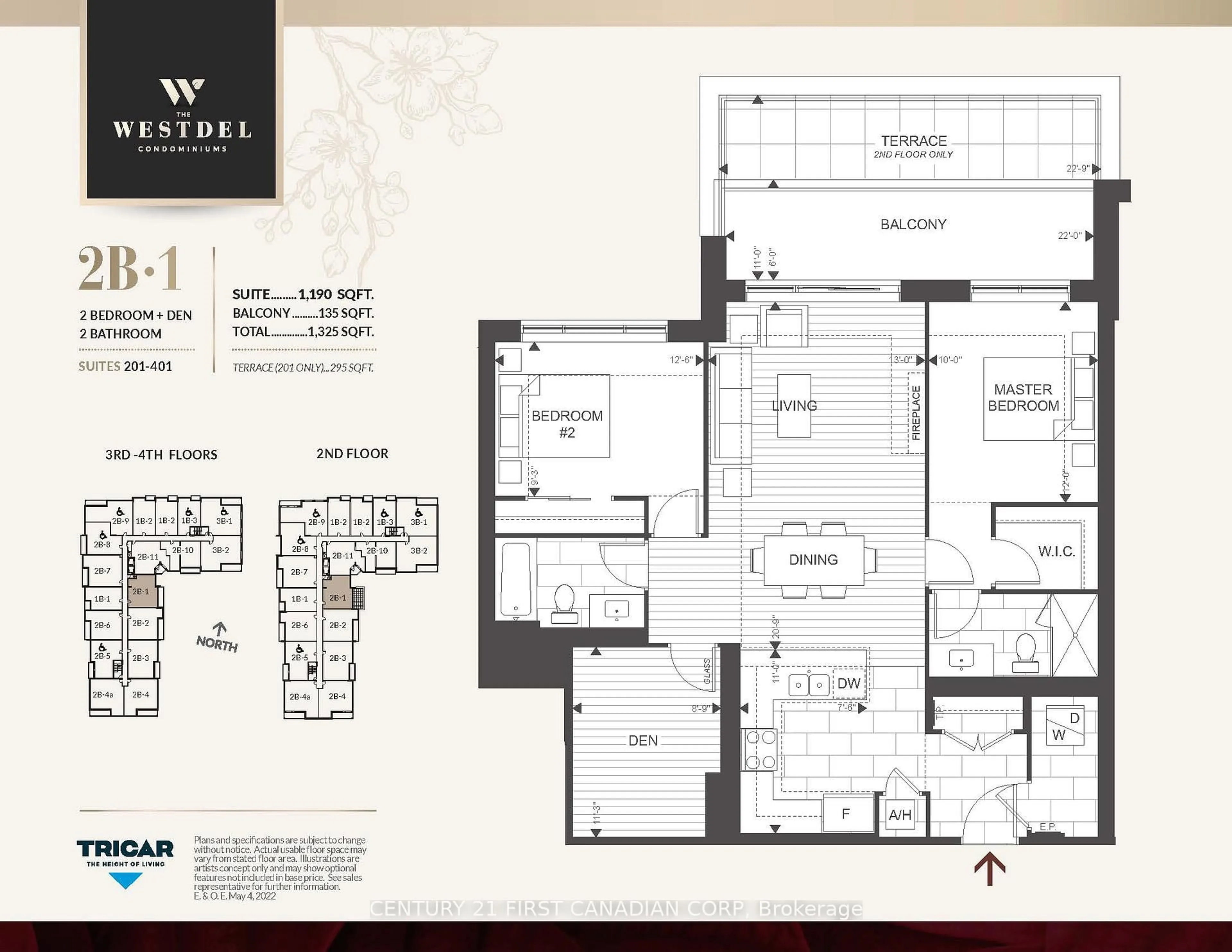 Floor plan for 1975 FOUNTAIN GRASS Dr #401, London South Ontario N6K 4P9