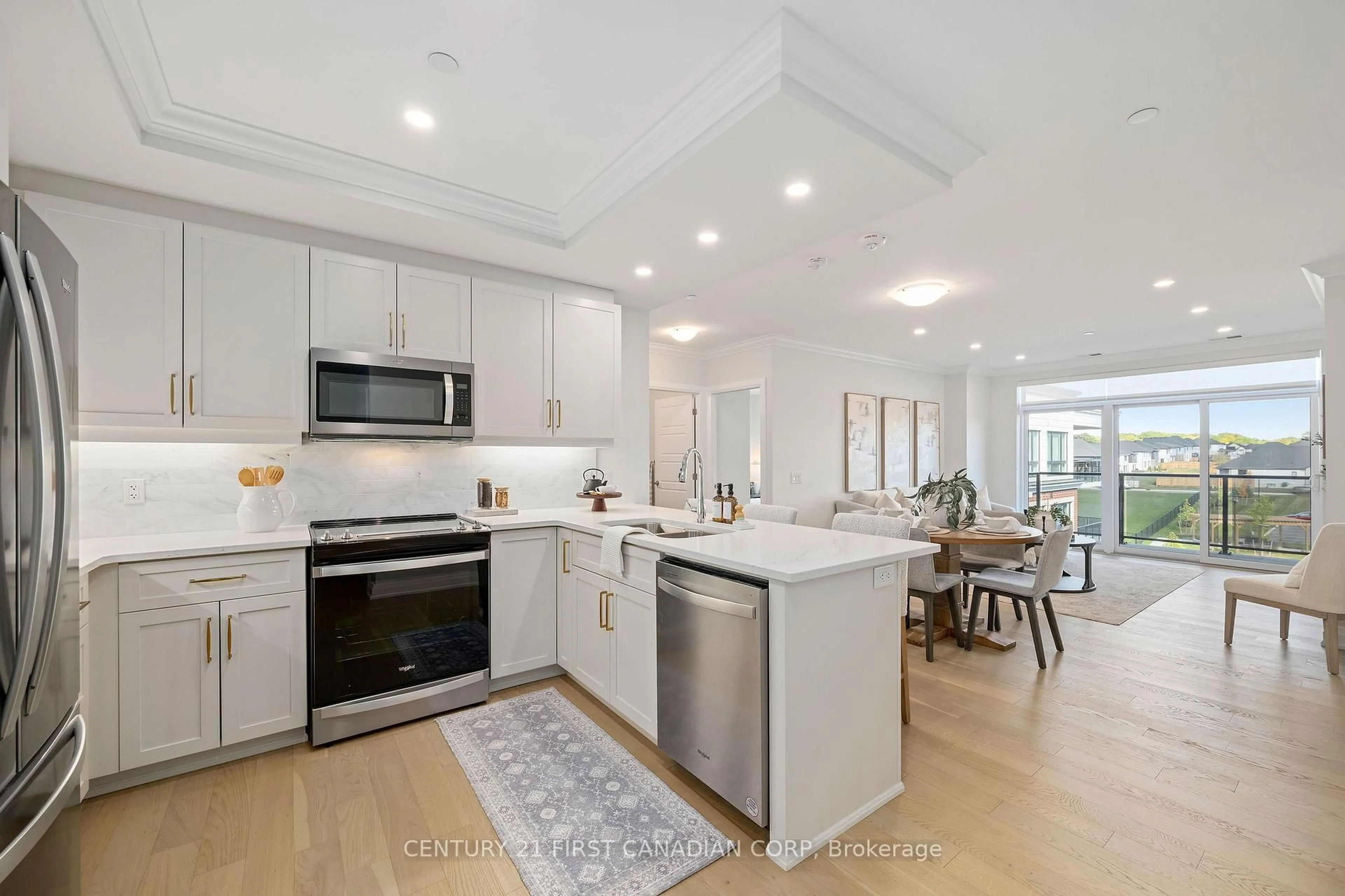 Open concept kitchen, unknown for 1975 FOUNTAIN GRASS Dr #401, London South Ontario N6K 4P9