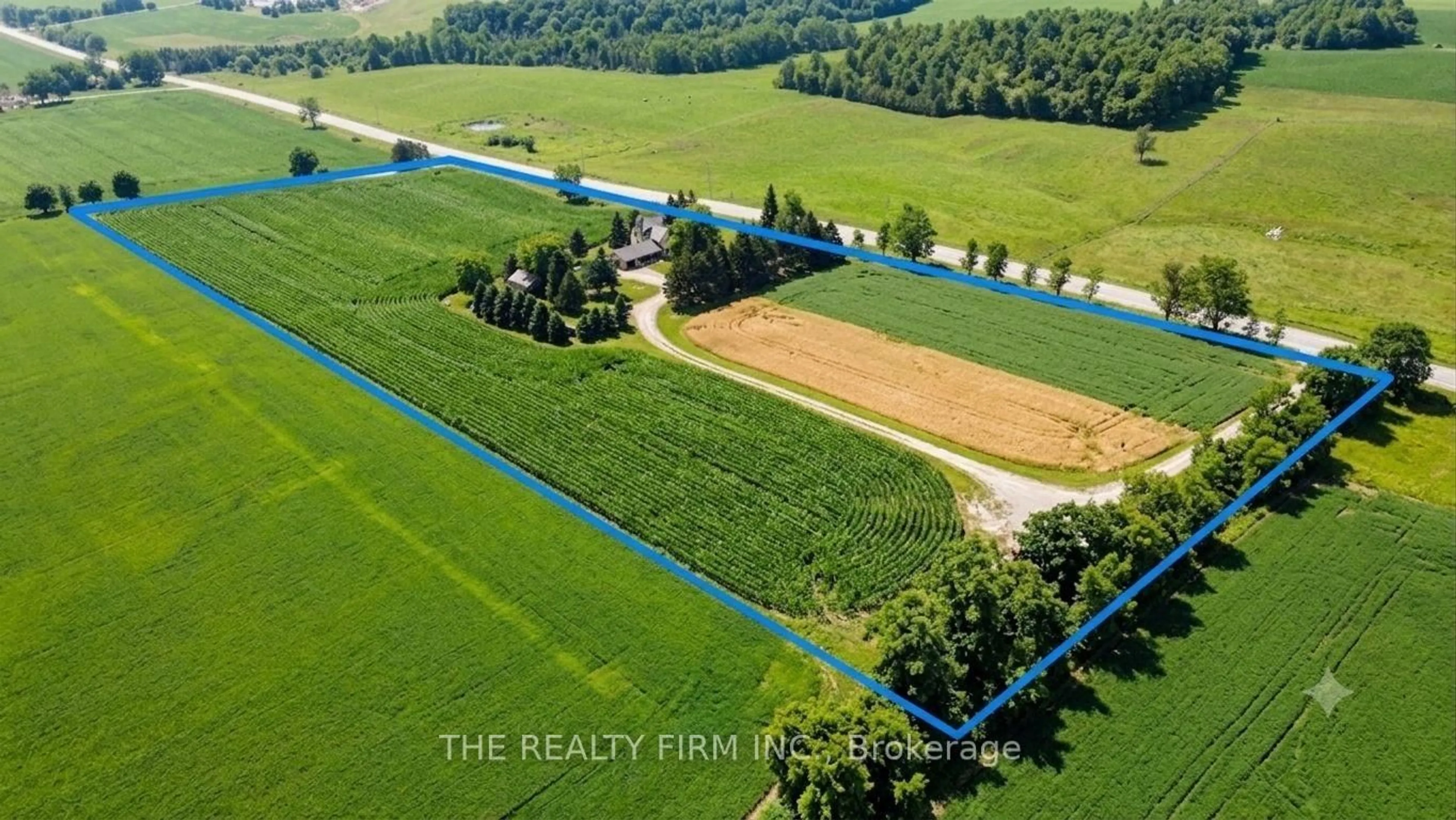A pic from outside/outdoor area/front of a property/back of a property/a pic from drone, water/lake/river/ocean view for 38904 Londesboro Rd, Central Huron Ontario N7A 3Y1