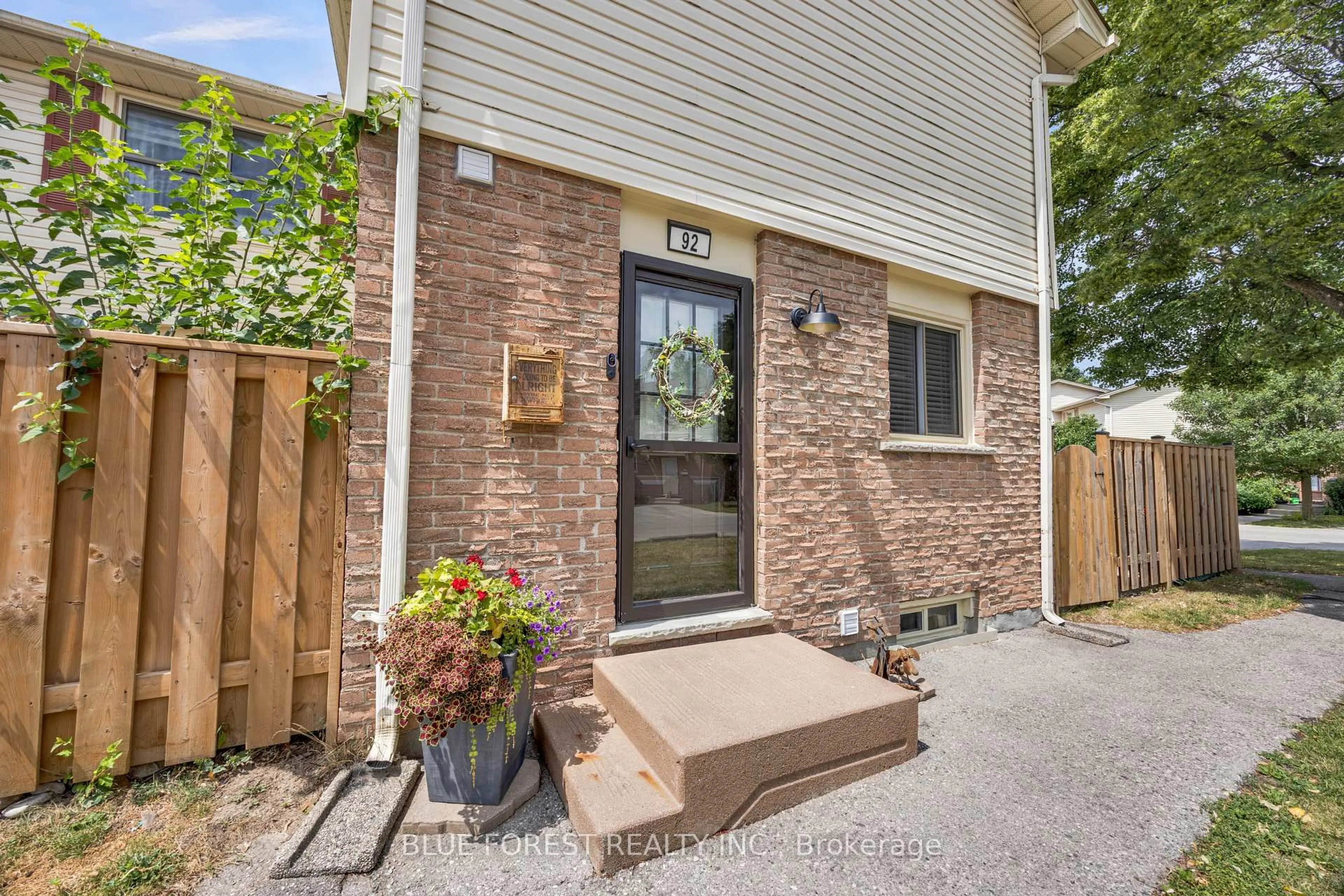 Home with brick exterior material, street for 230 Clarke Rd #92, London East Ontario N5W 5P5