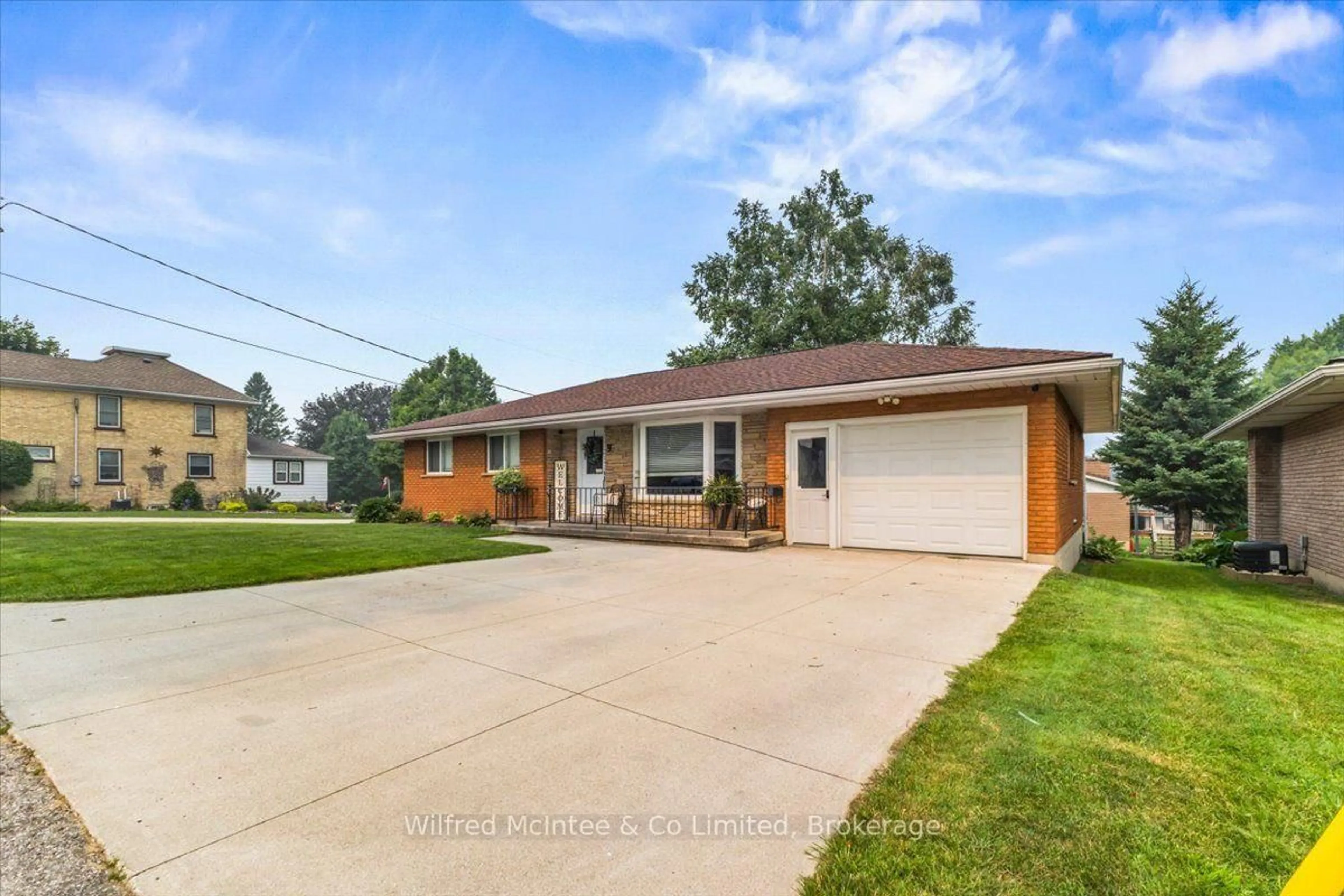 Home with brick exterior material, street for 9 Dietz St, South Bruce Ontario N0G 2J0
