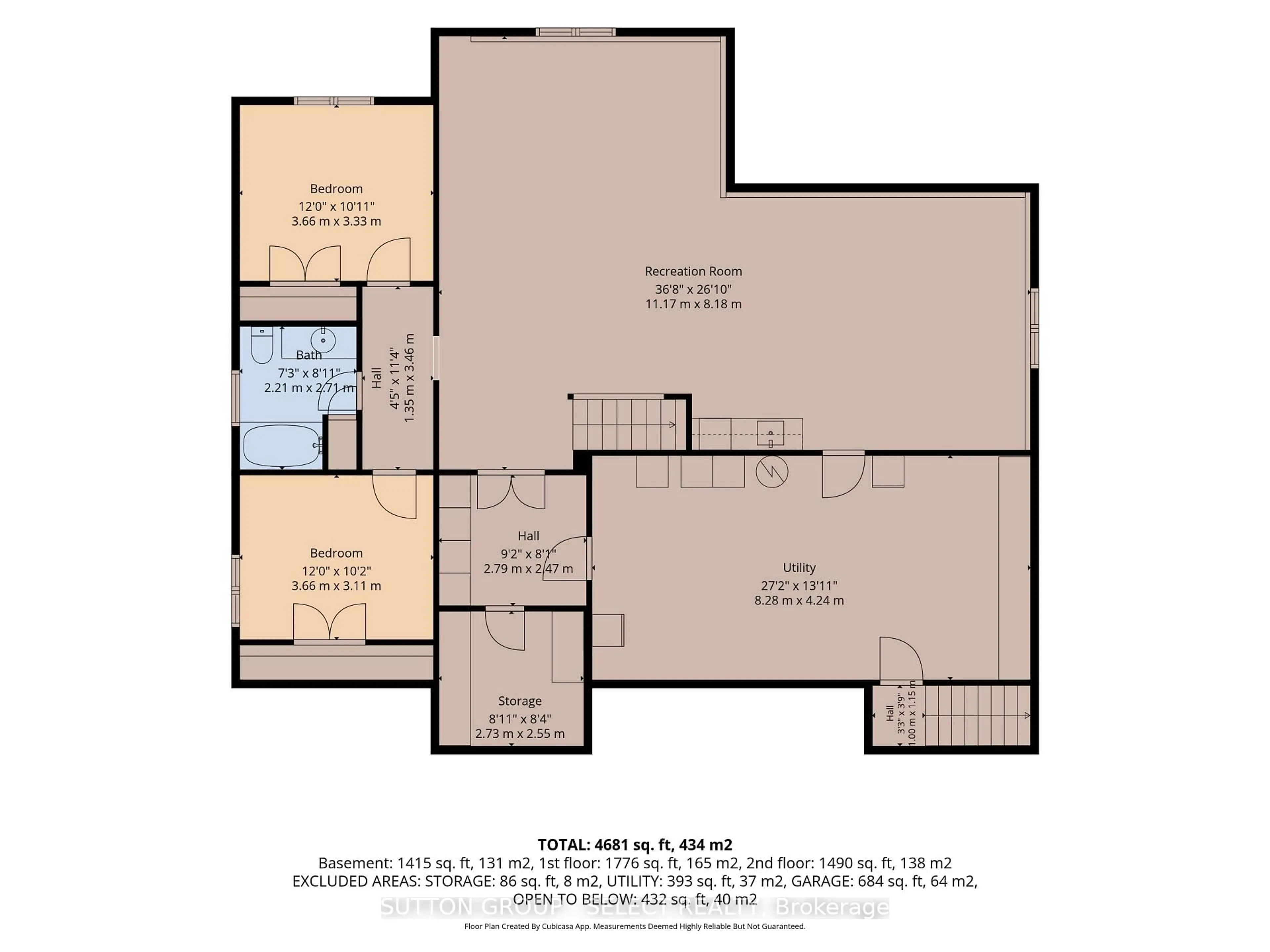 Floor plan for 2303 Waterside Crt, London North Ontario N6G 0L9