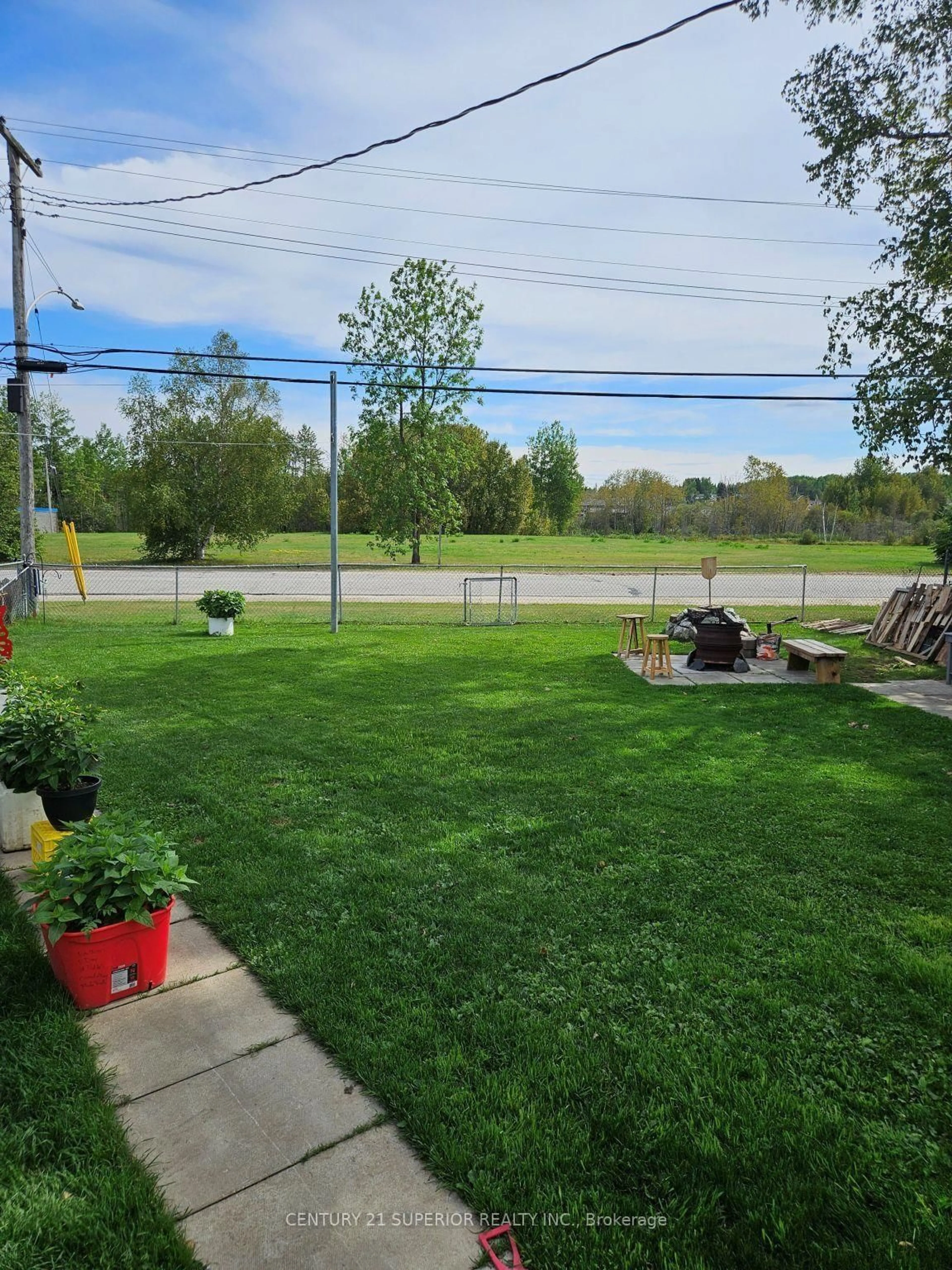 Patio, water/lake/river/ocean view for 15 Heron Drive, Manitouwadge Ontario P0T 2C0