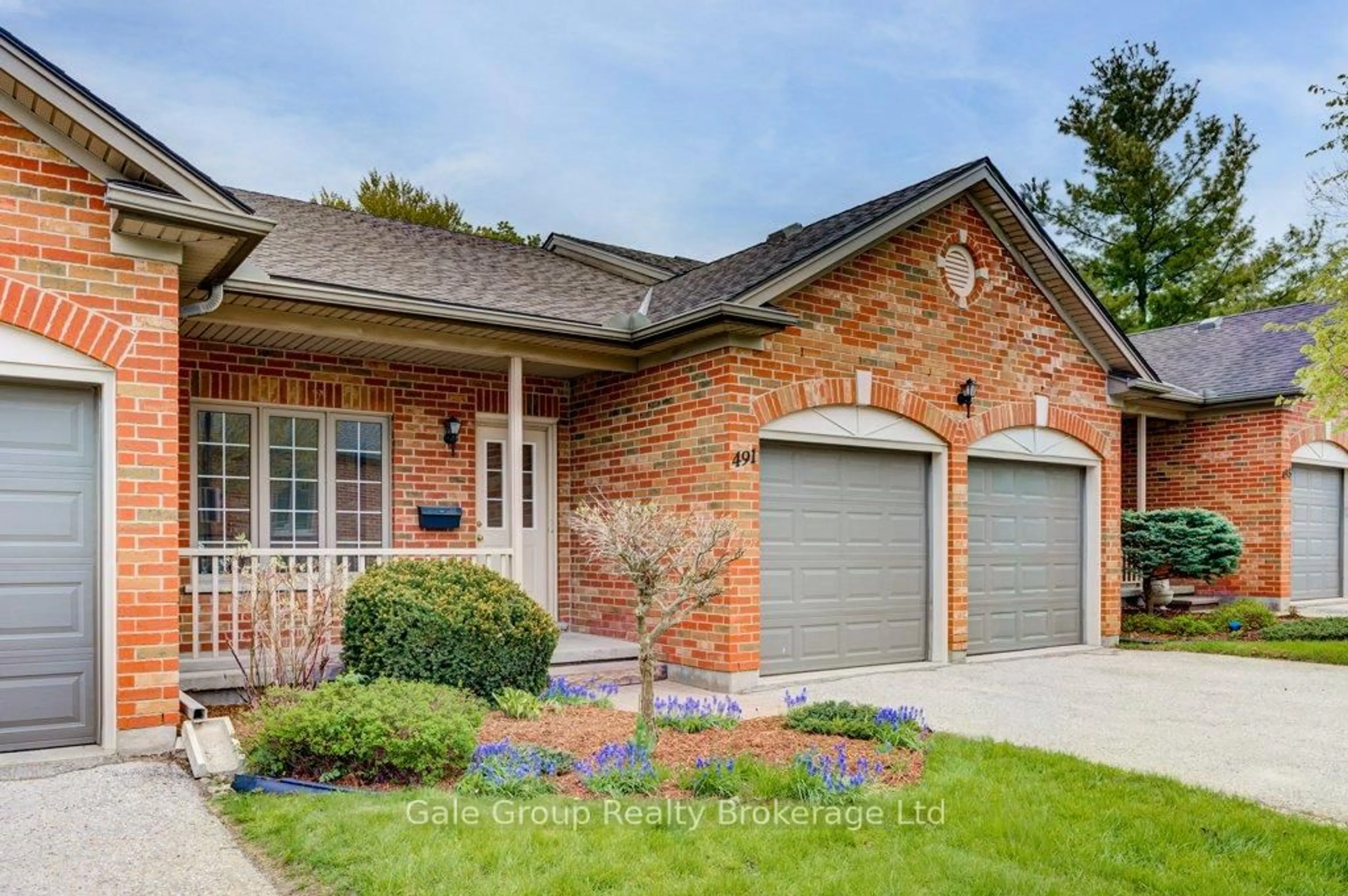 Home with brick exterior material, street for 491 Nova Scotia Crt #13, Woodstock Ontario N4S 8Z2