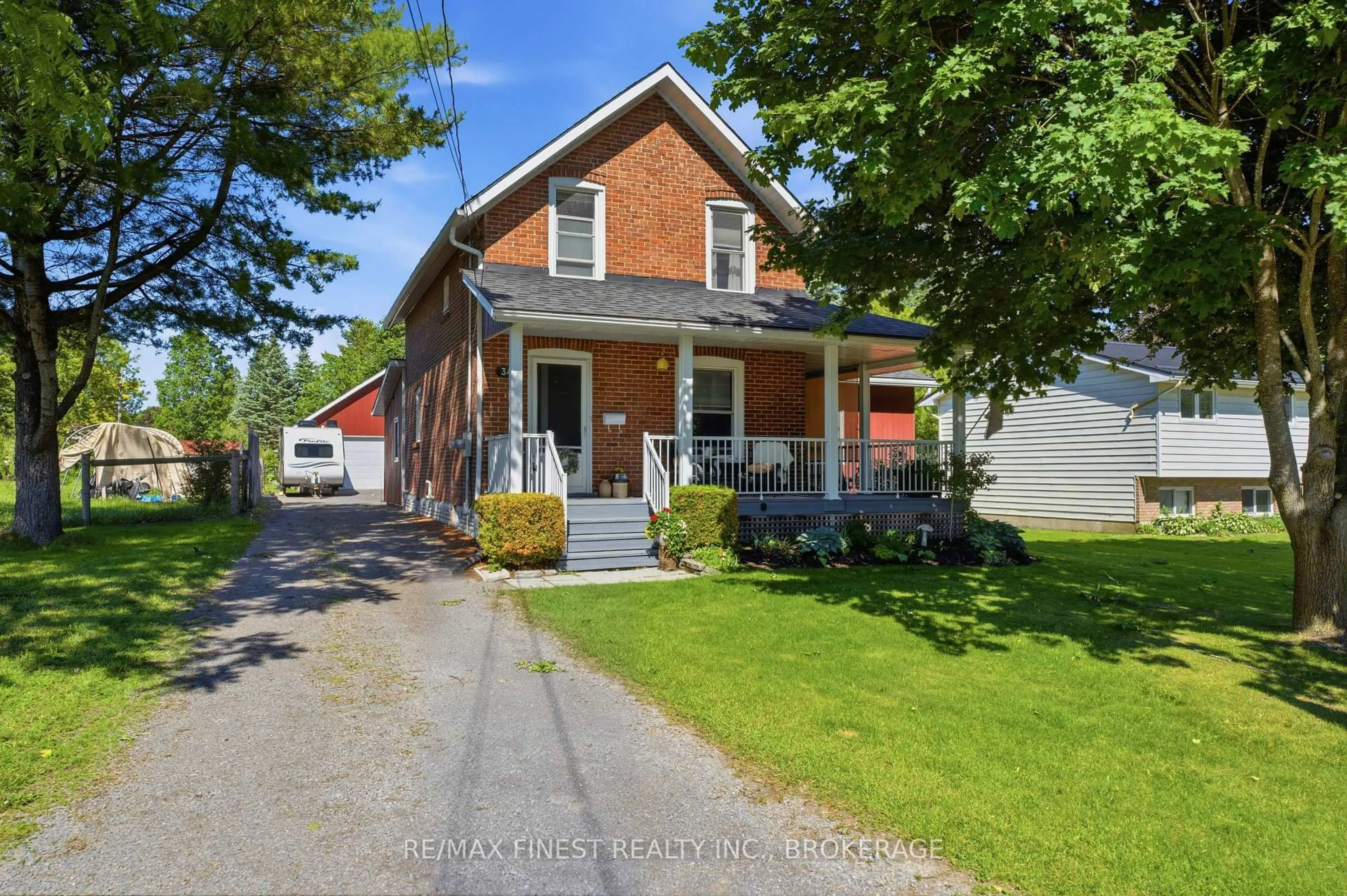 Home with brick exterior material, street for 34 Alfred St, Greater Napanee Ontario K7R 3J1