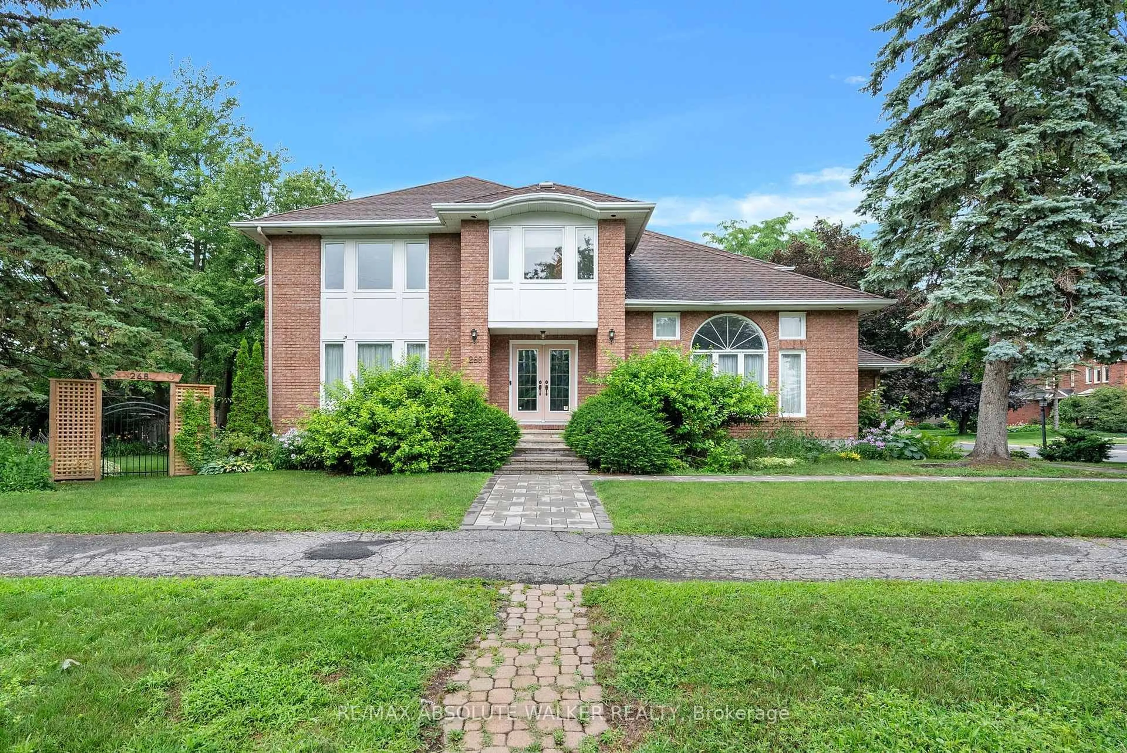 Home with brick exterior material, street for 268 Pine Hill Dr, Kanata Ontario K2M 2B6