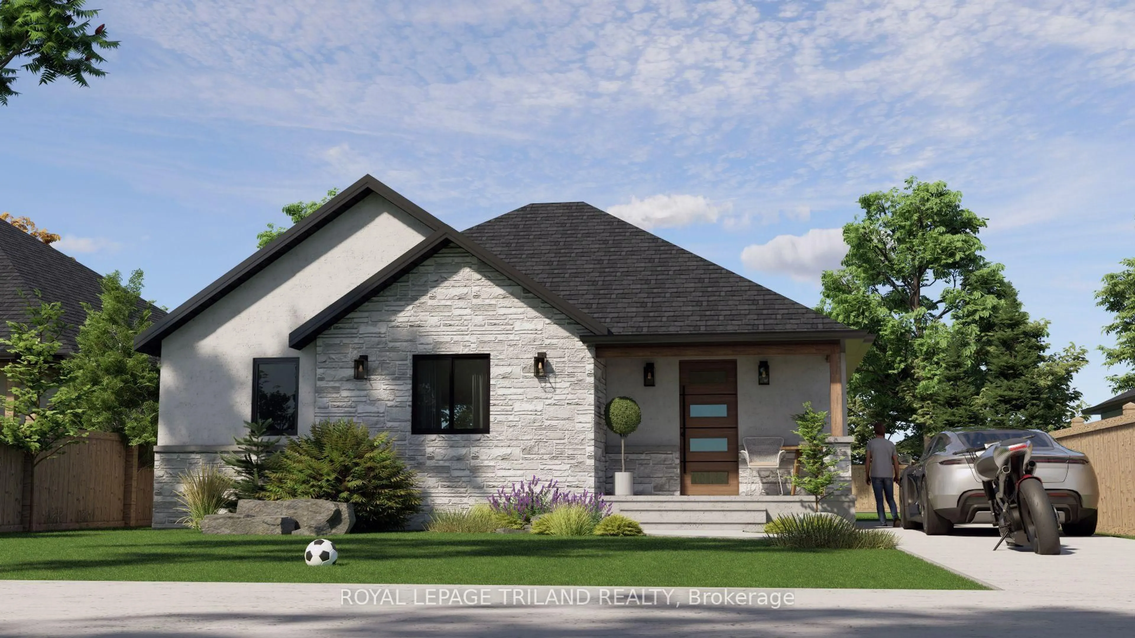Home with brick exterior material, street for Lot 40 County 50 Rd, Windsor Ontario N0R 1G0