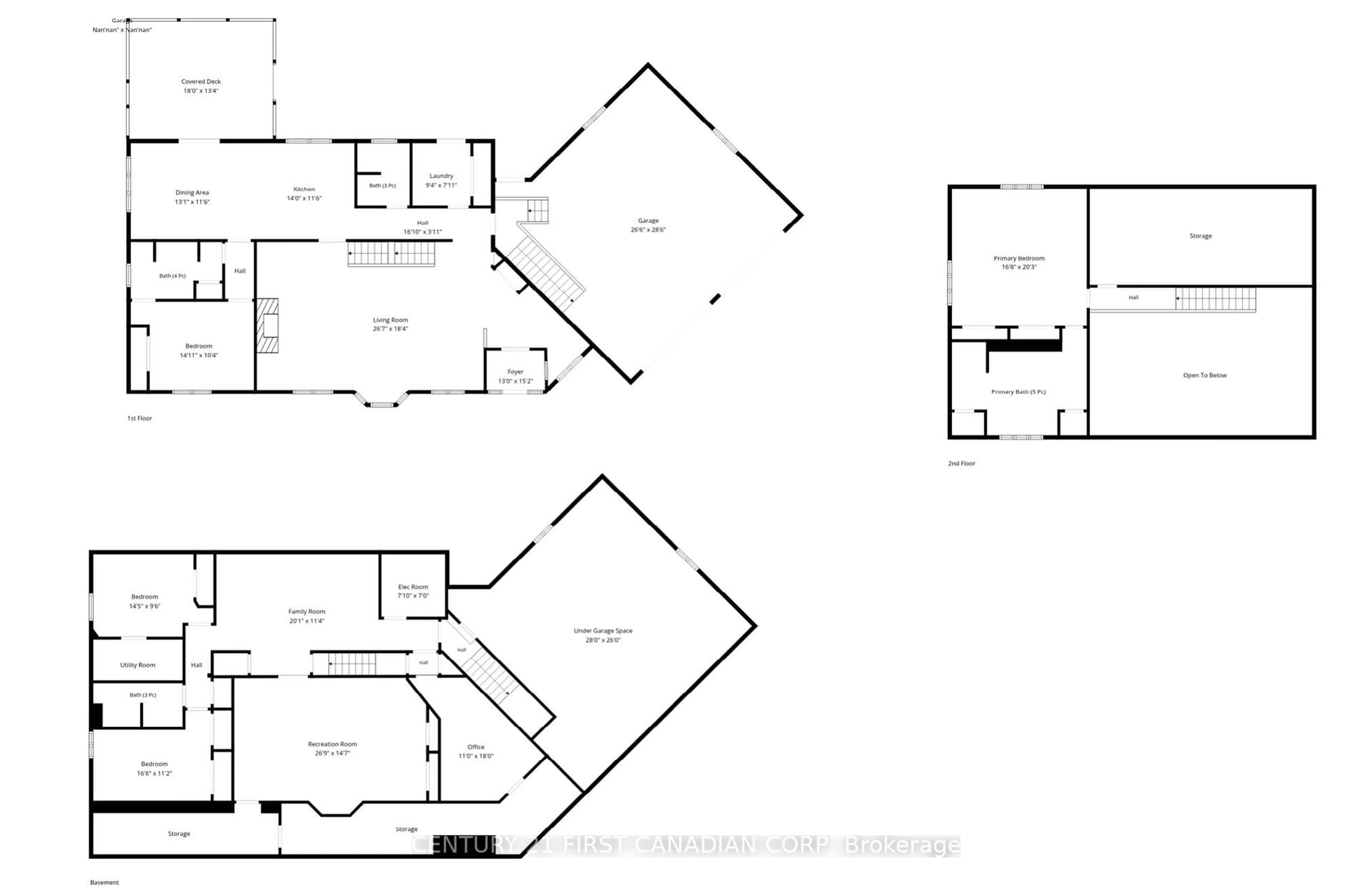 Floor plan for 35922 Lieury Rd, North Middlesex Ontario N0M 2K0