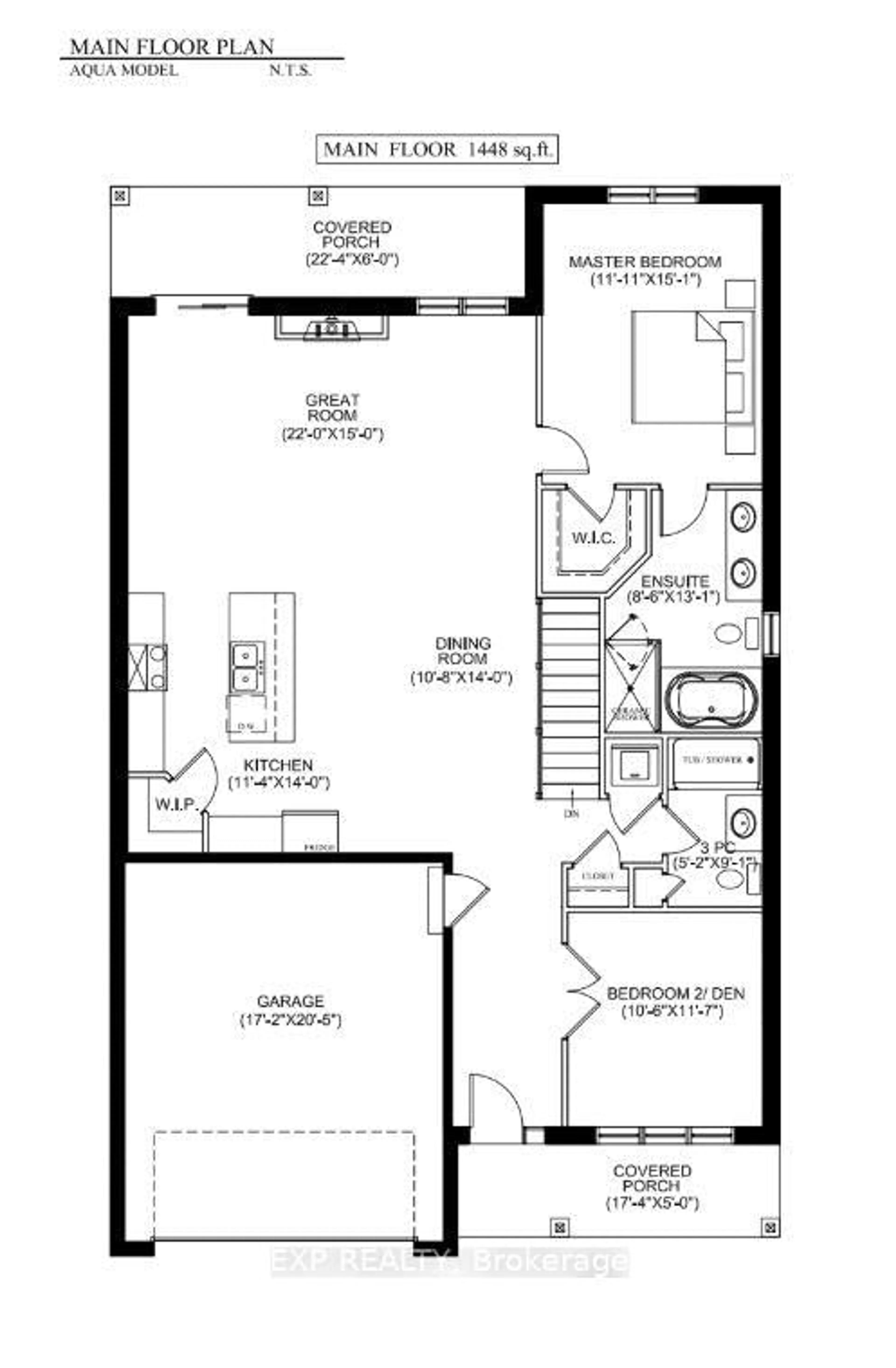 Floor plan for 71 Dearing Dr, South Huron Ontario N0M 1T0