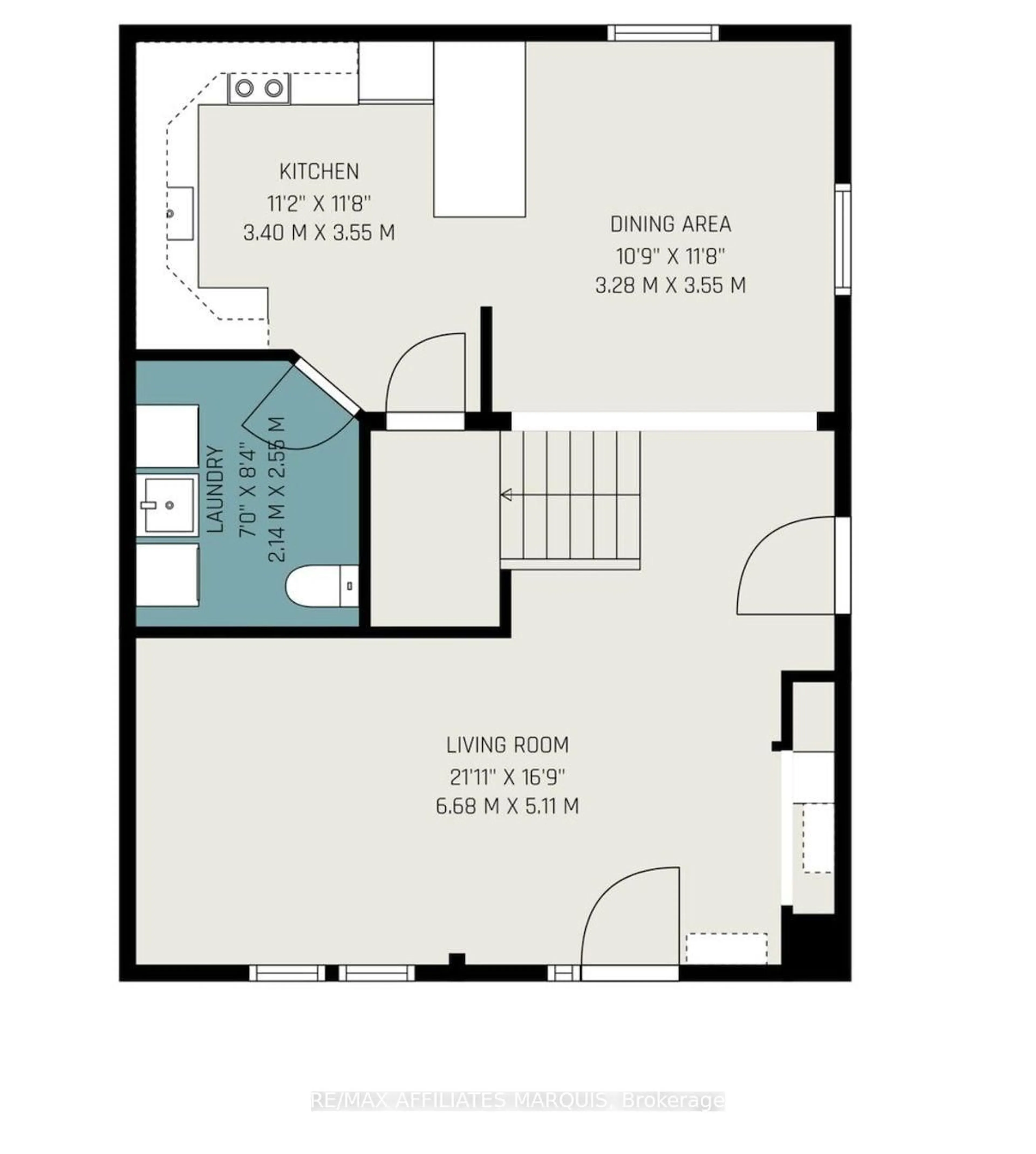Floor plan for 26 Market St, Smiths Falls Ontario K7A 2E6