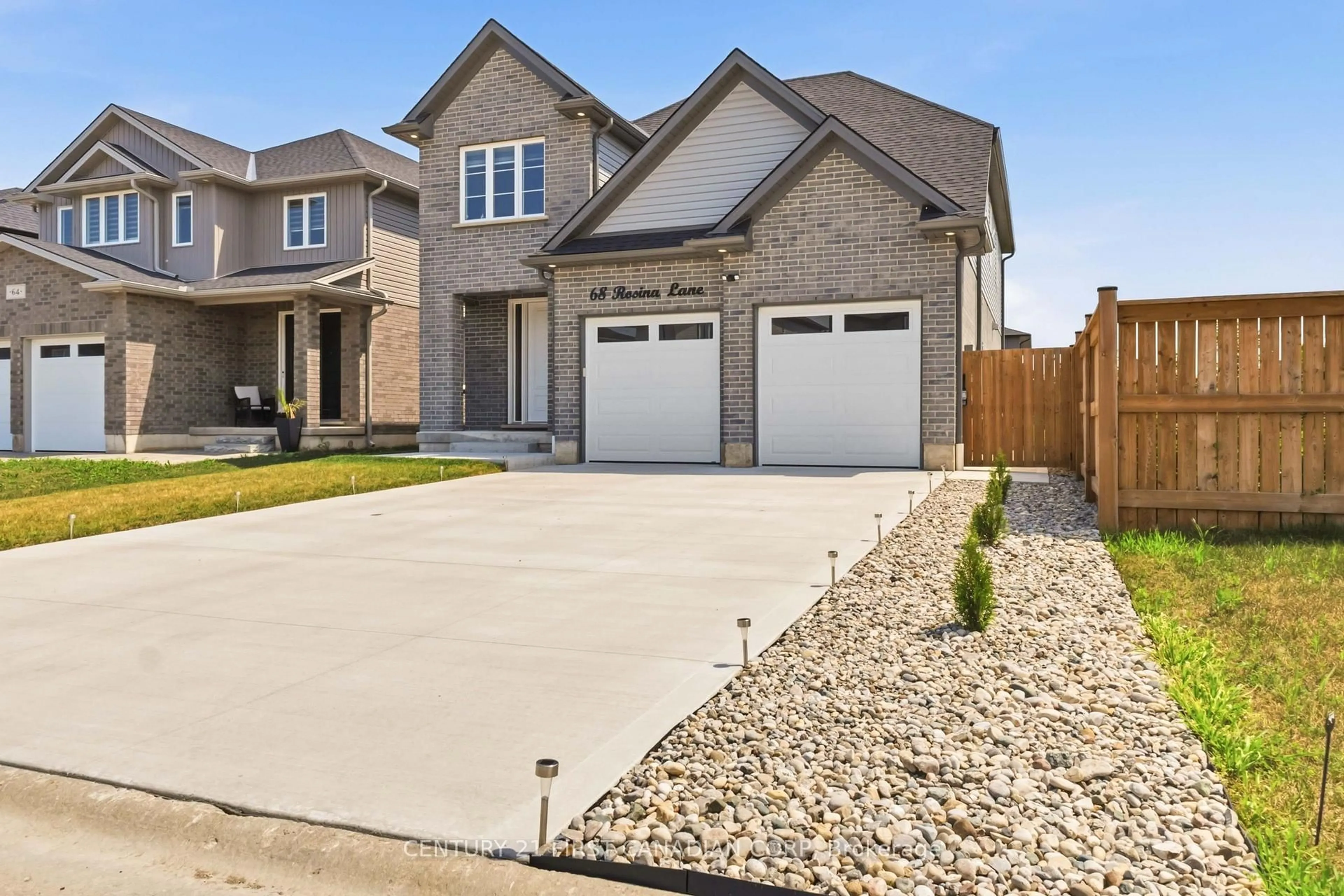Home with brick exterior material, street for 68 Rosina Lane, Zorra Ontario N0M 2M0