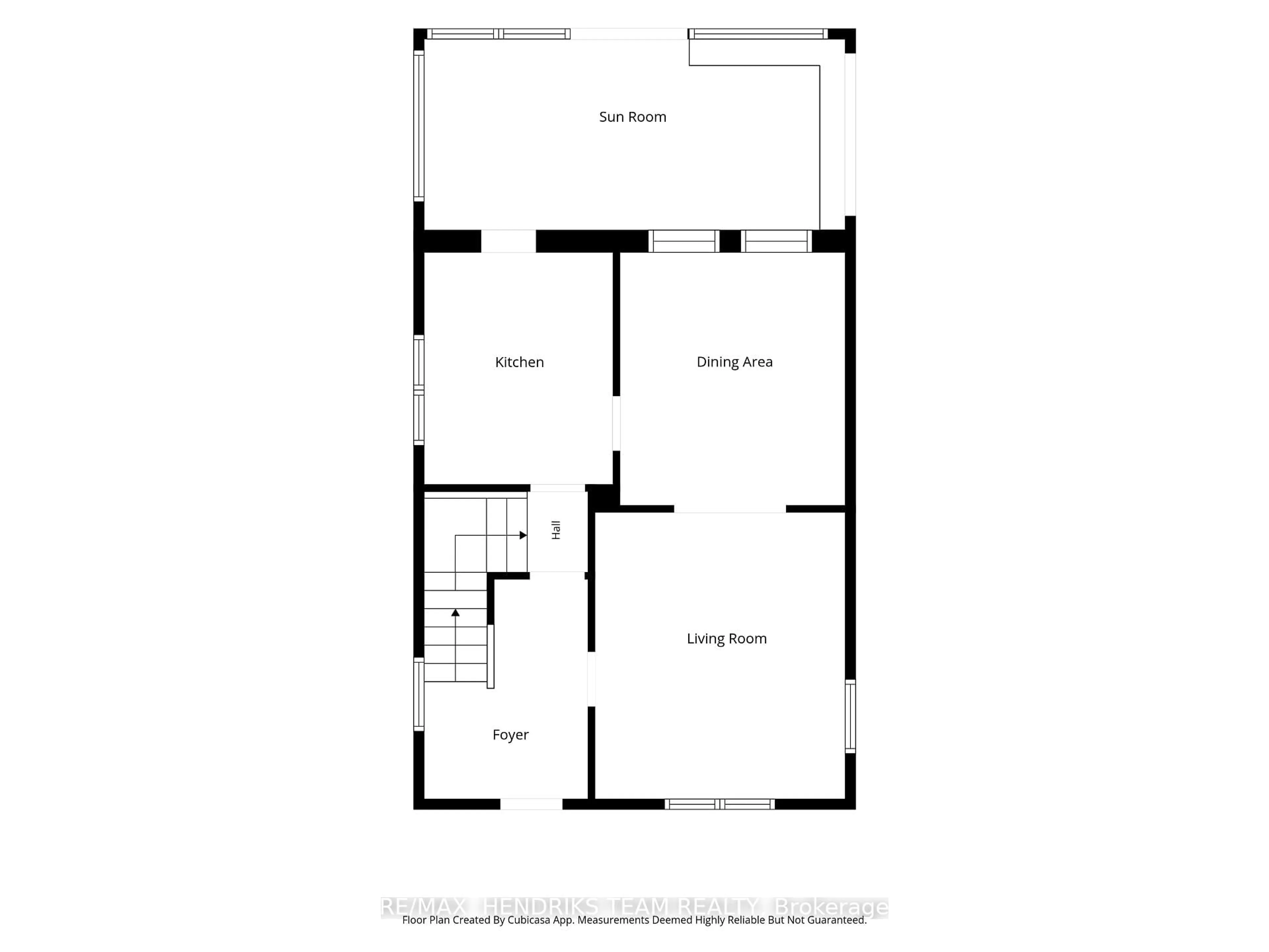 Floor plan for 150 York St, St. Catharines Ontario L2R 6E7