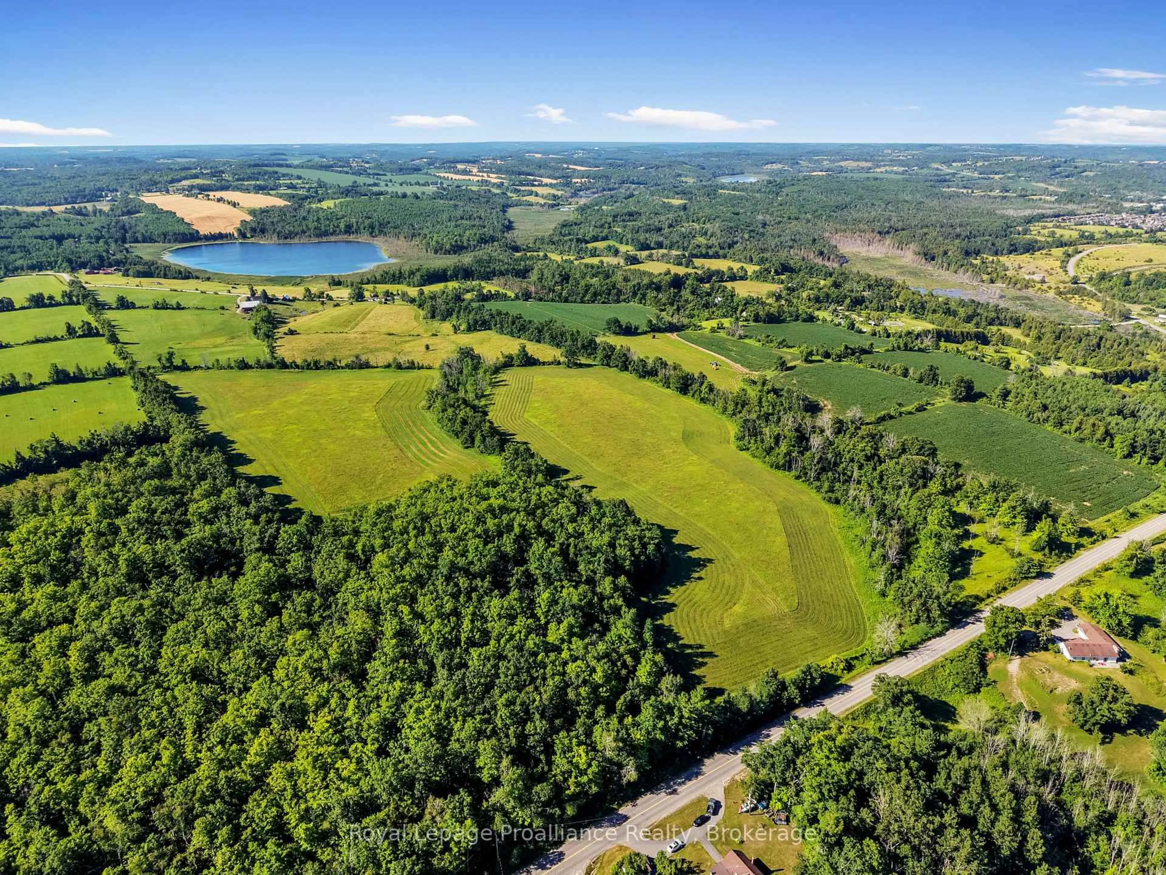 A pic from outside/outdoor area/front of a property/back of a property/a pic from drone, forest/trees view for 50 Dunlay Rd, Trent Hills Ontario K0L 1Y0