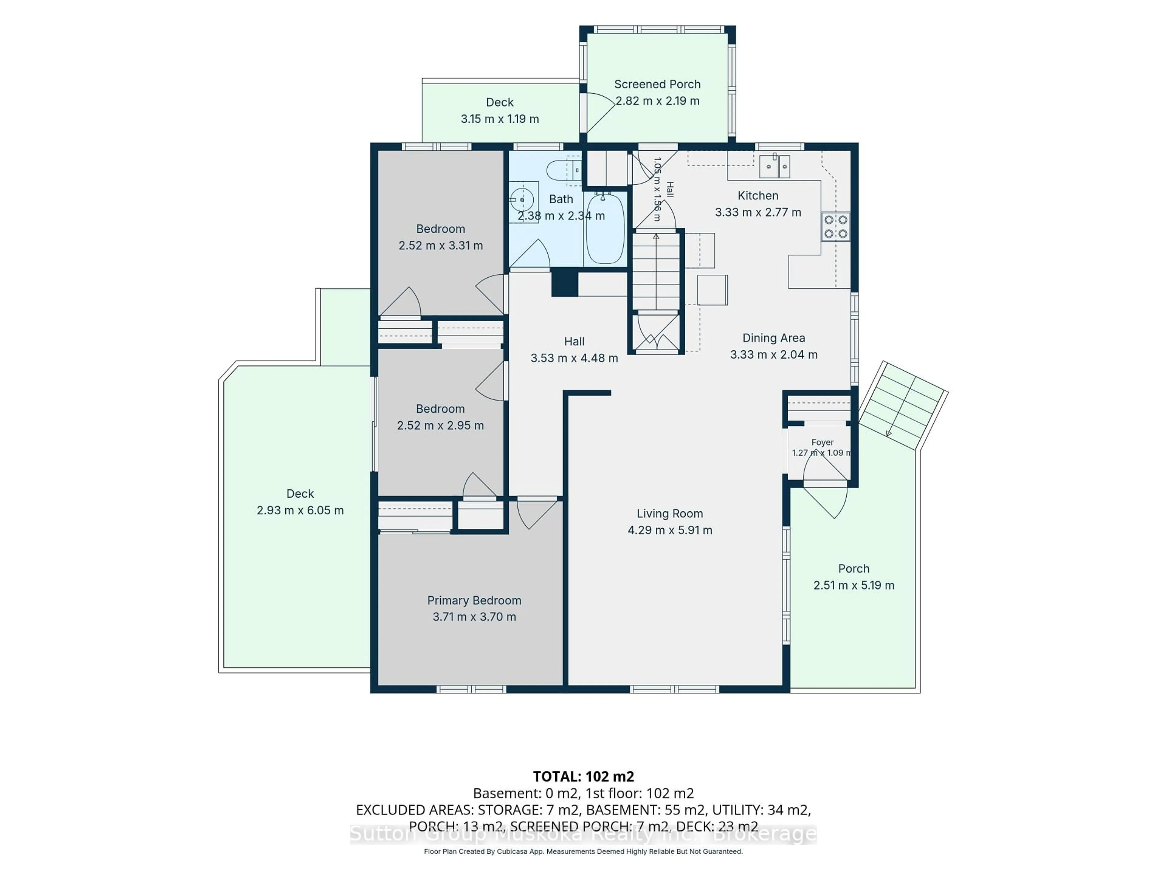 Floor plan for 66 Hanes Rd, Huntsville Ontario P1H 1M3