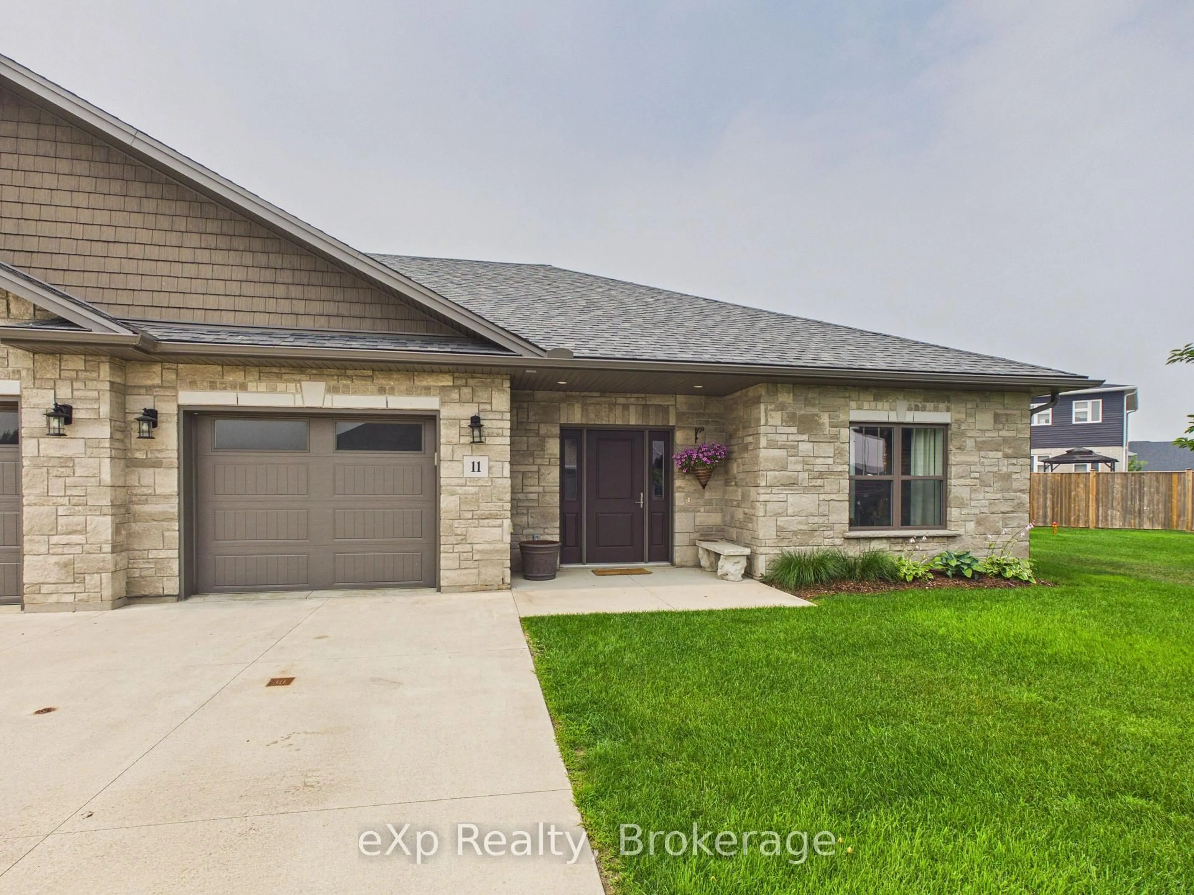 Home with brick exterior material, street for 1050 Waterloo St #11, Saugeen Shores Ontario N0H 2C3