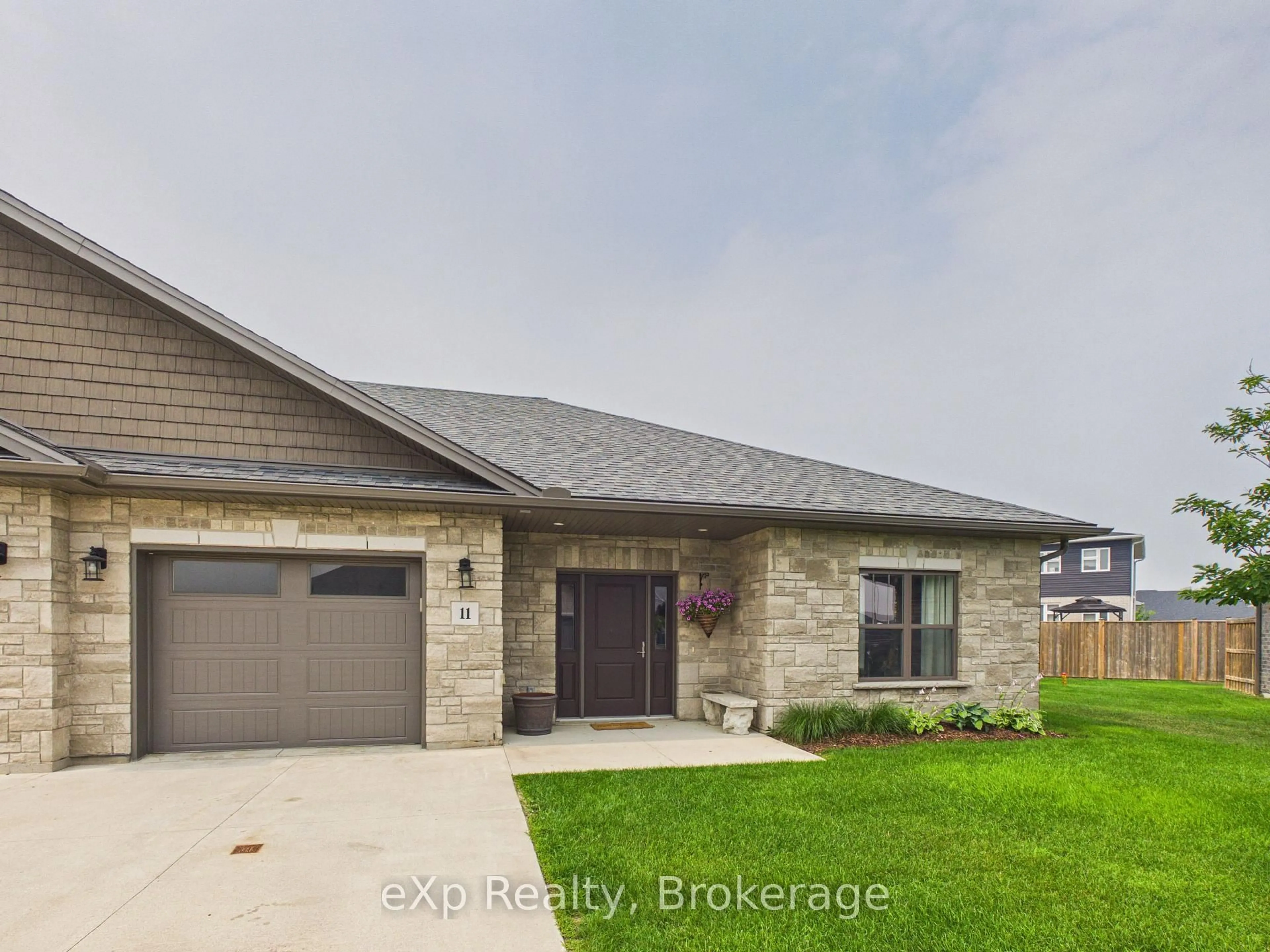 Home with brick exterior material, street for 1050 Waterloo St #11, Saugeen Shores Ontario N0H 2C3