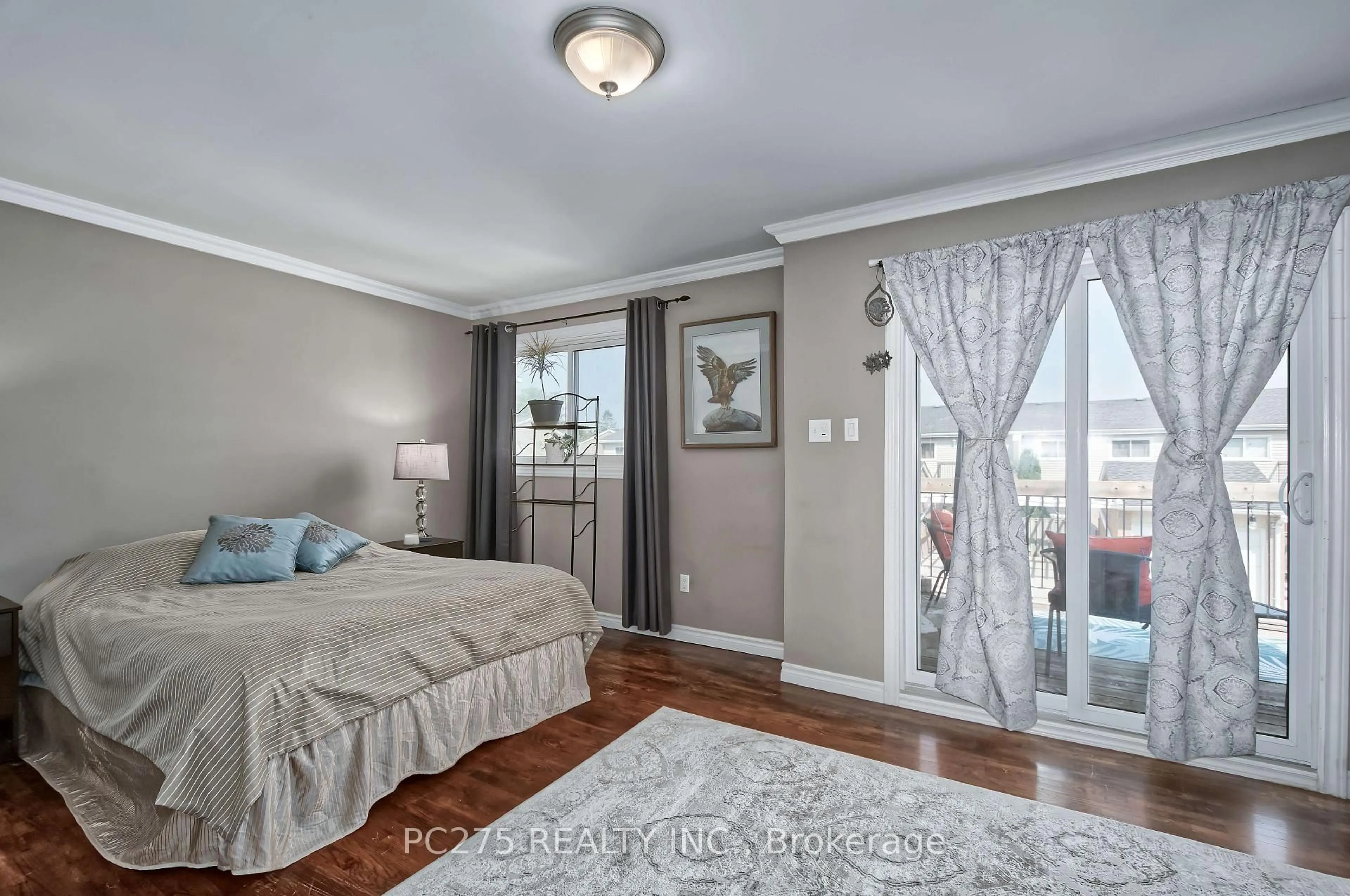 Bedroom with bed, unknown for 669 Osgoode Dr #15, London South Ontario N6E 2C7