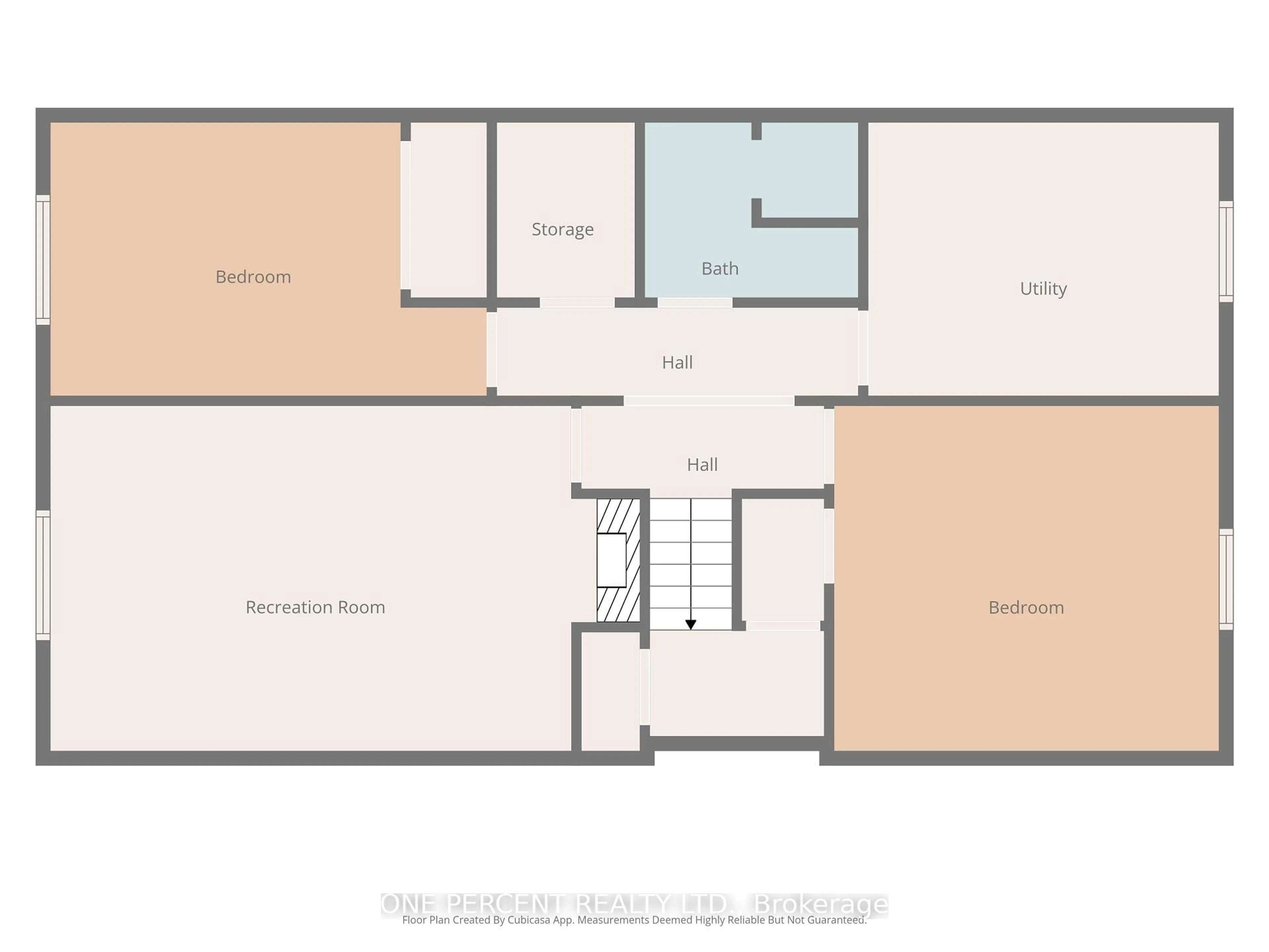 Floor plan for 211 REID St, Quinte West Ontario K8V 5W4