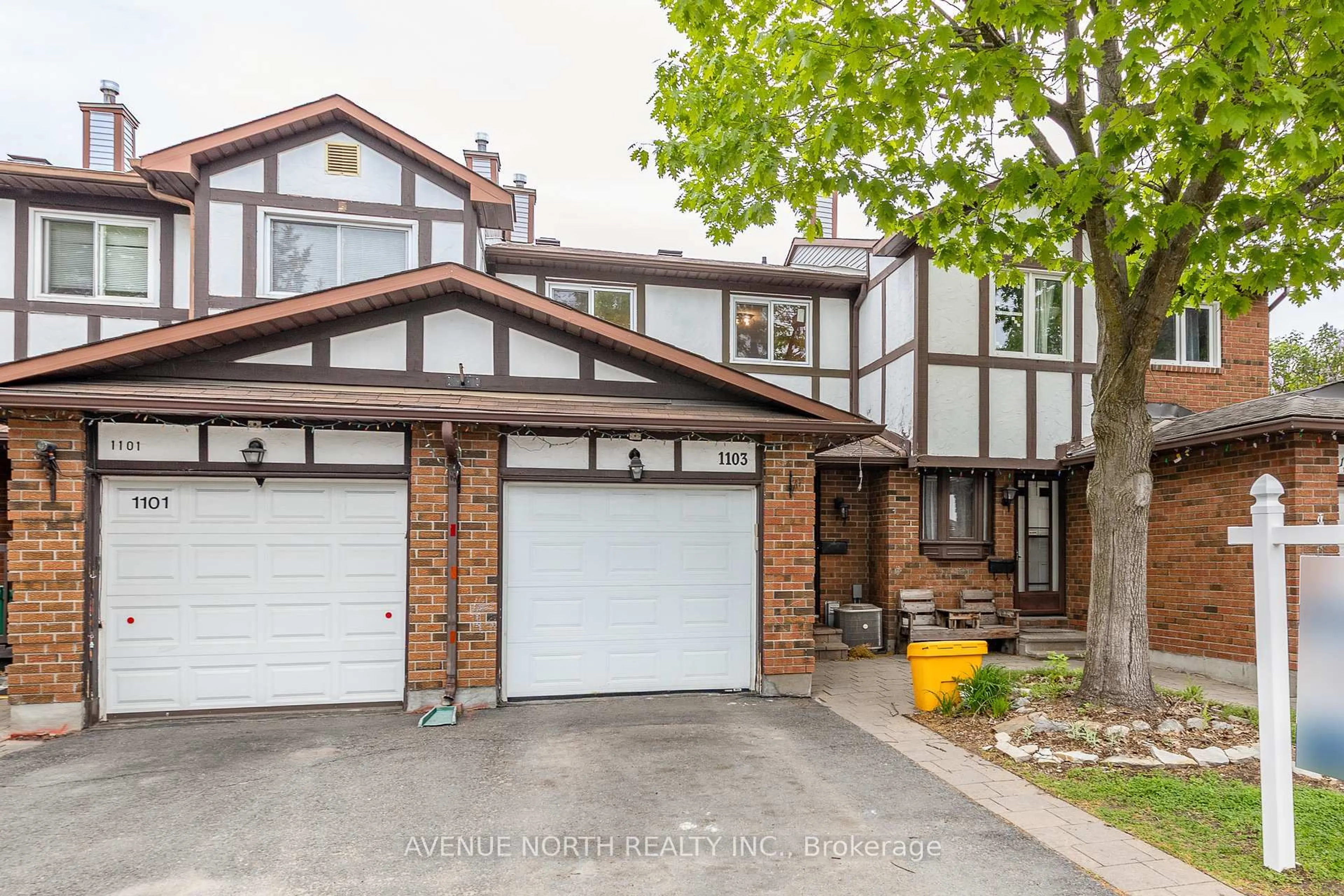 Home with brick exterior material, street for 1103 Millwood Crt, Orleans Ontario K1C 3E9