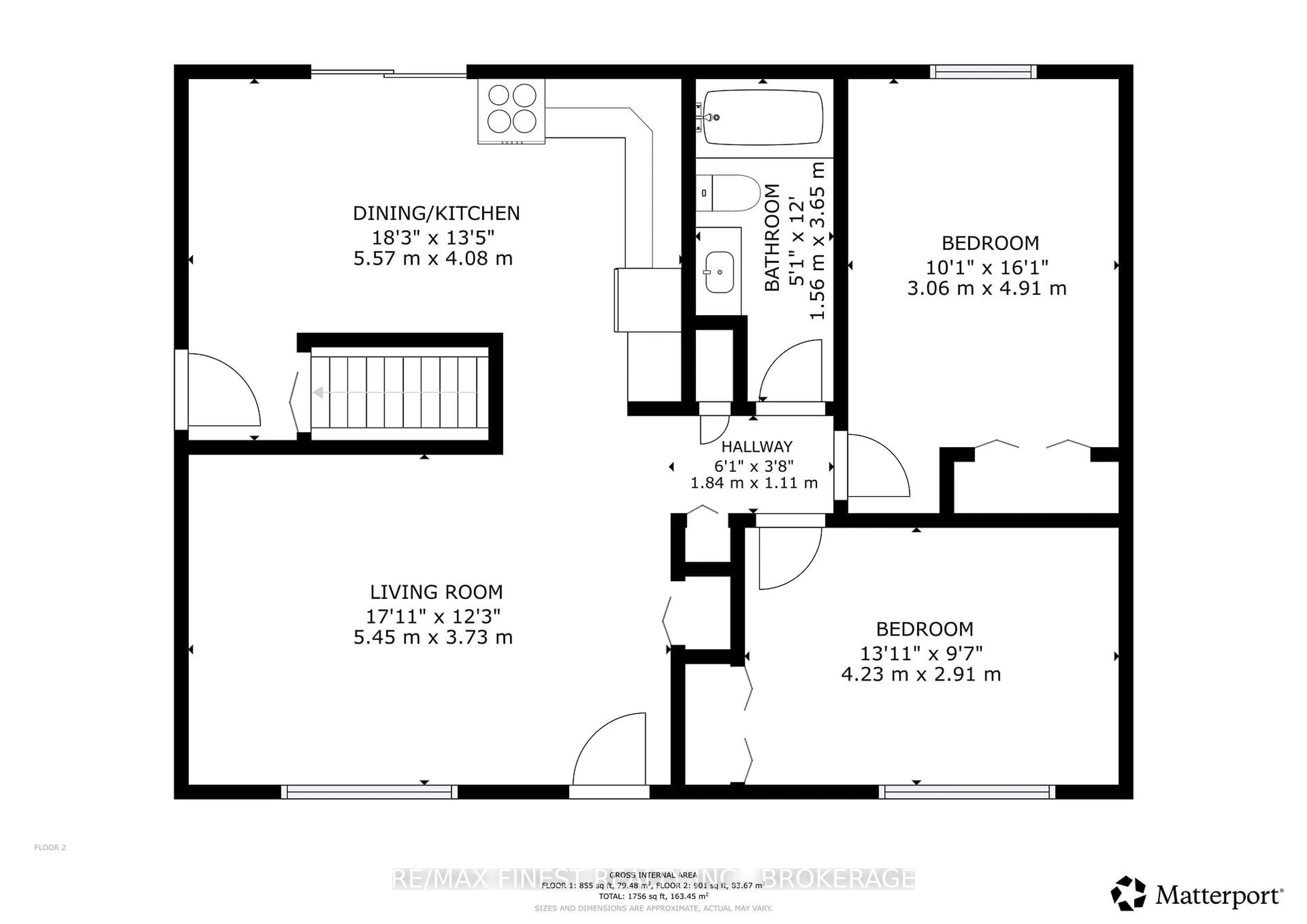 Floor plan for 1031 James Rd, Plevna Ontario K0H 2M0