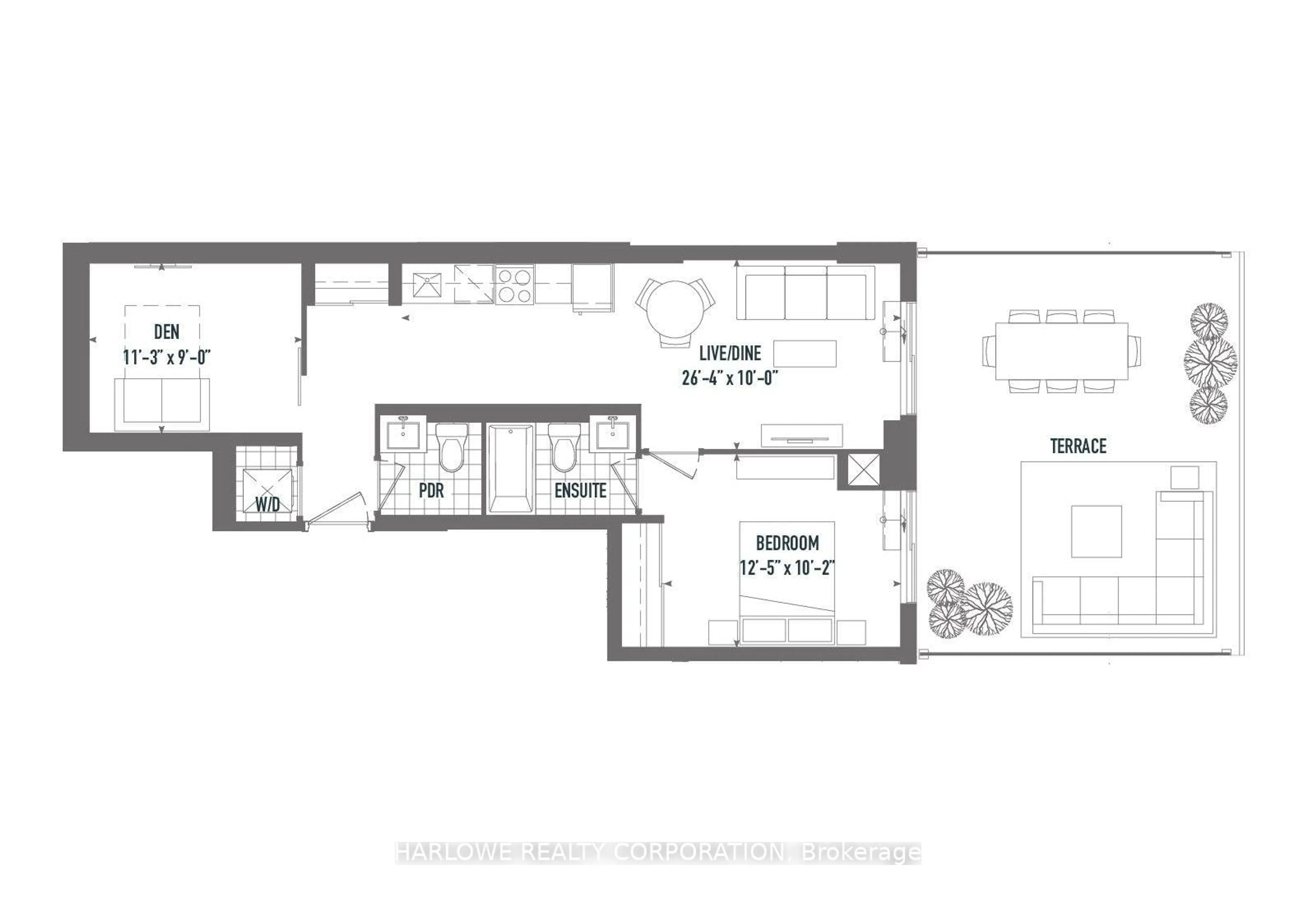 Floor plan for 75 James St #2108, Hamilton Ontario L8P 2Y9