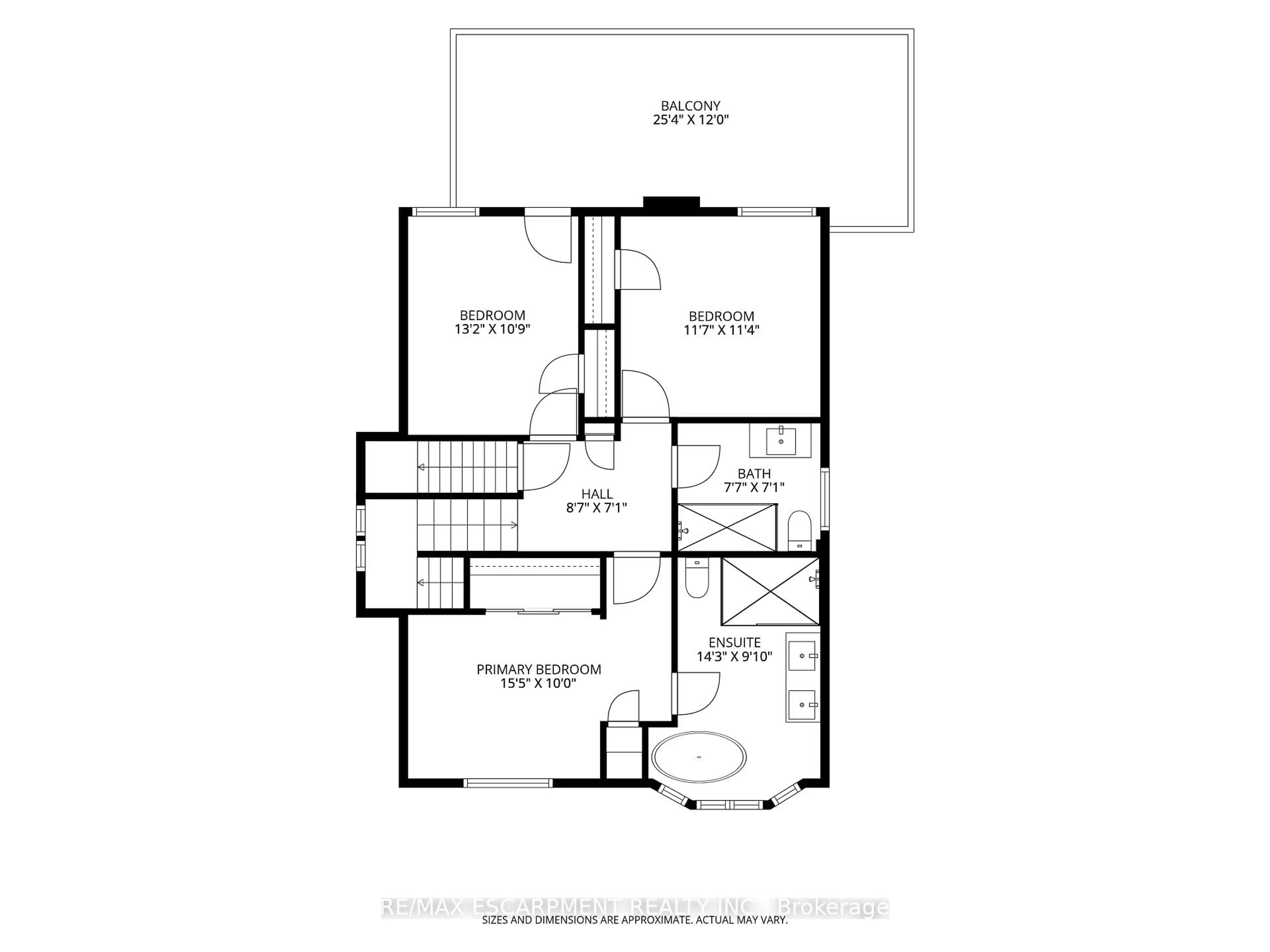 Floor plan for 61 MOUNTAIN Ave, Hamilton Ontario L8P 4G3