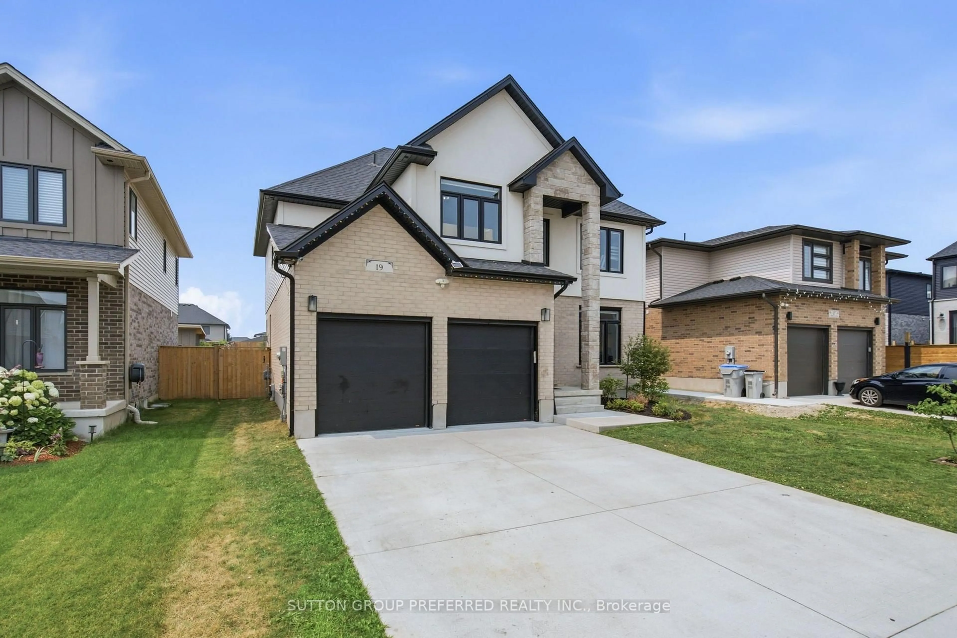 Home with brick exterior material, street for 19 Kaiser Lane, Middlesex Centre Ontario N0L 1R0